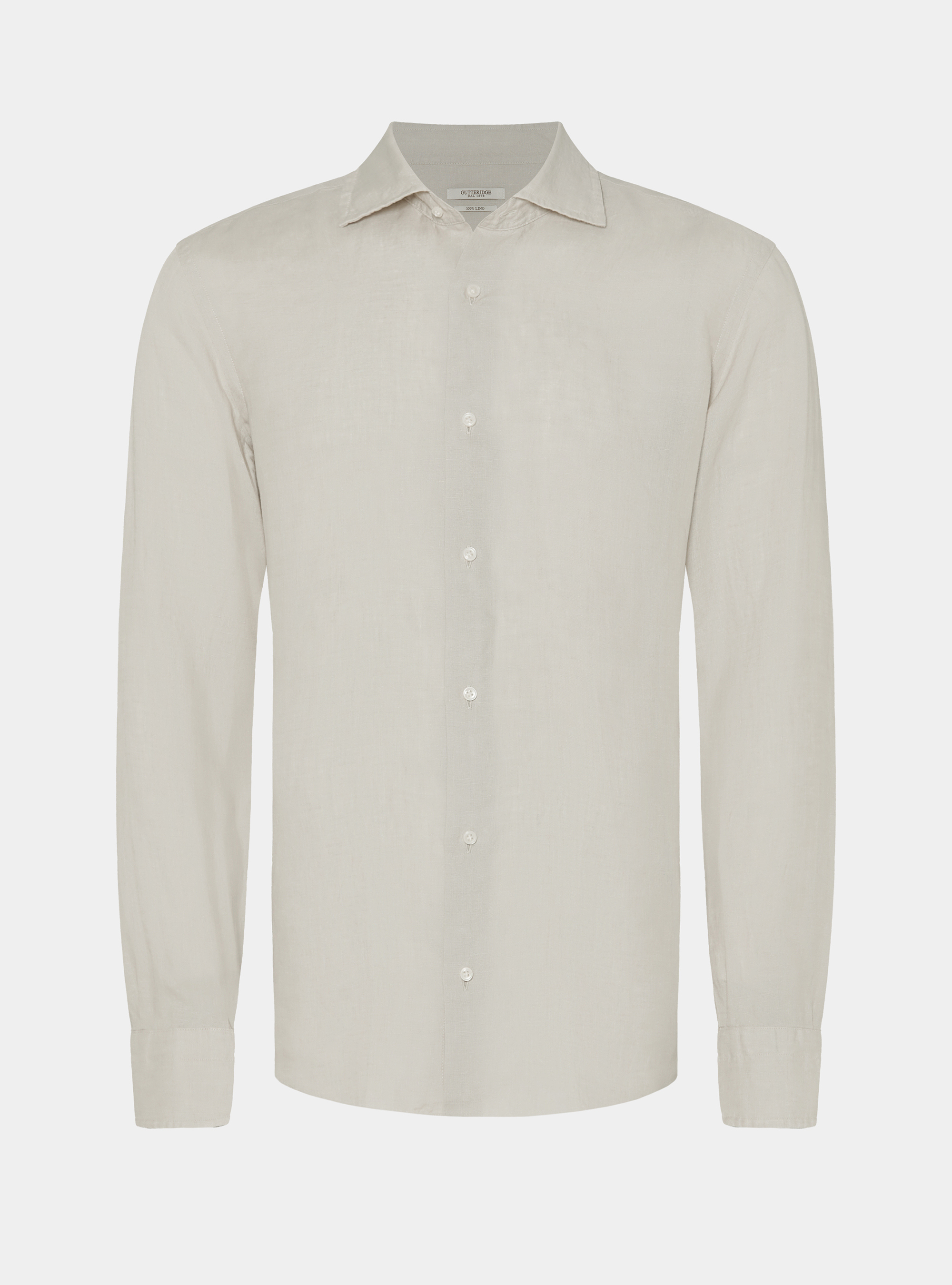 Pure linen shirt, ECRU 0536C