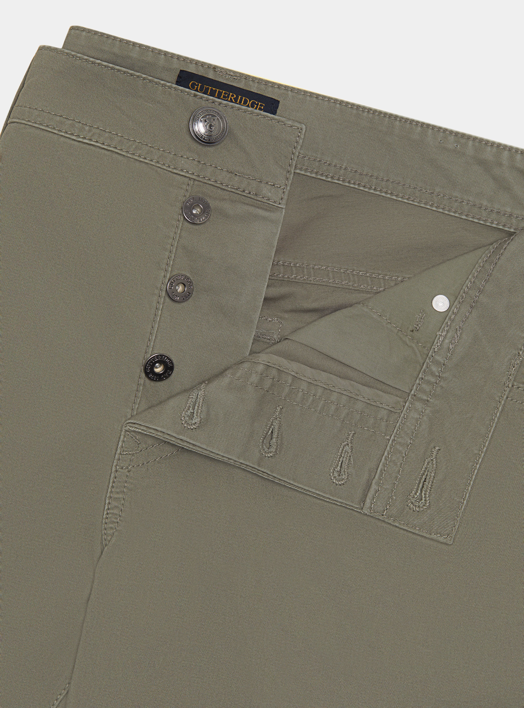 Cotton twill 5-pocket trousers, SALVIA 0602C