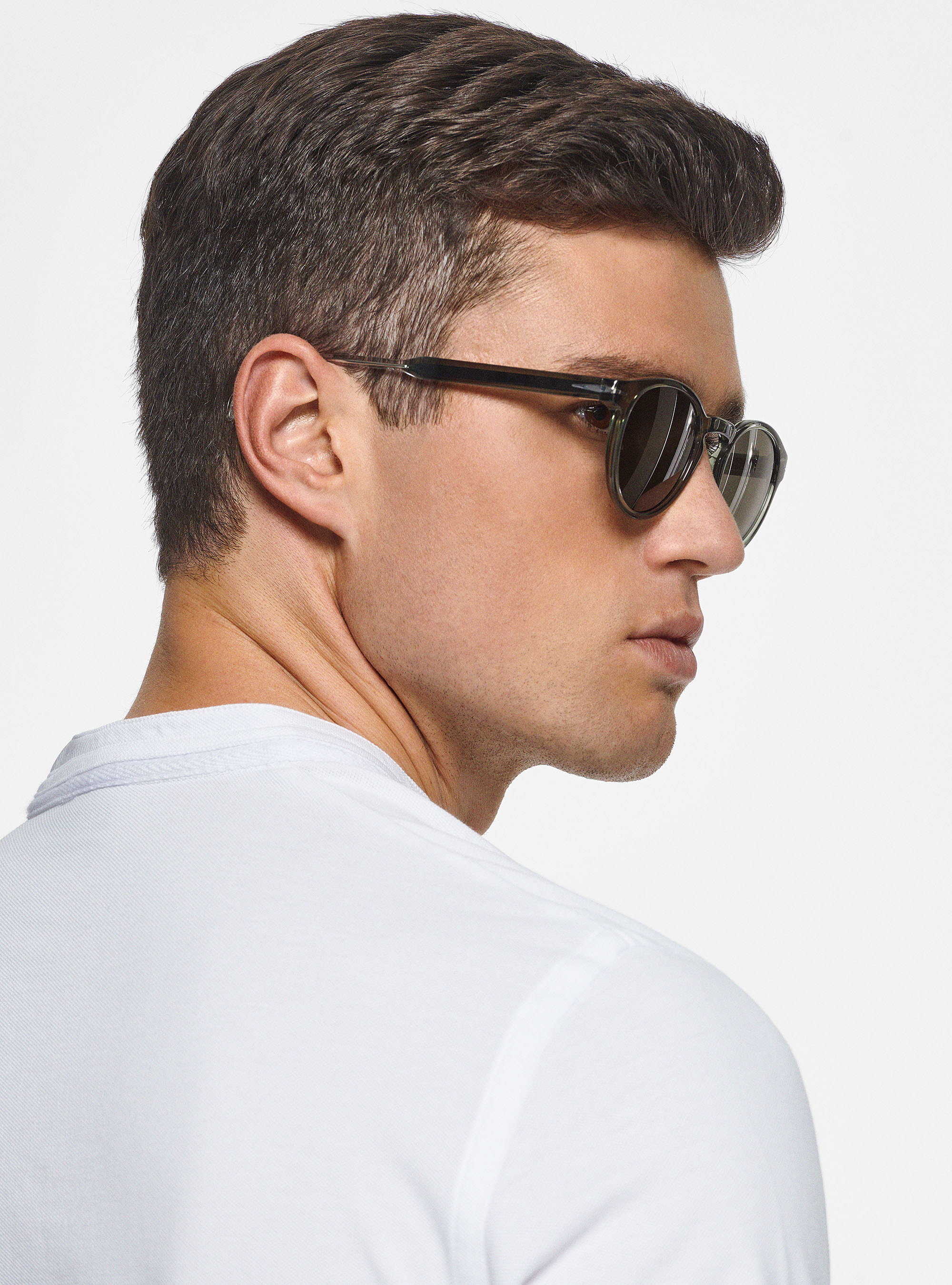 Korean piqu&eacute; polo shirt, WHITE