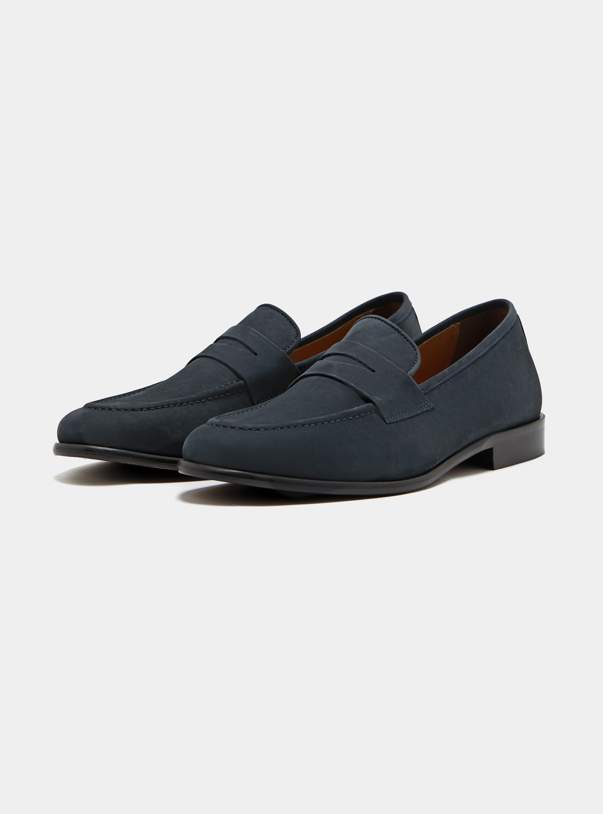 Nubuk Mokassins, BLUE 0241C