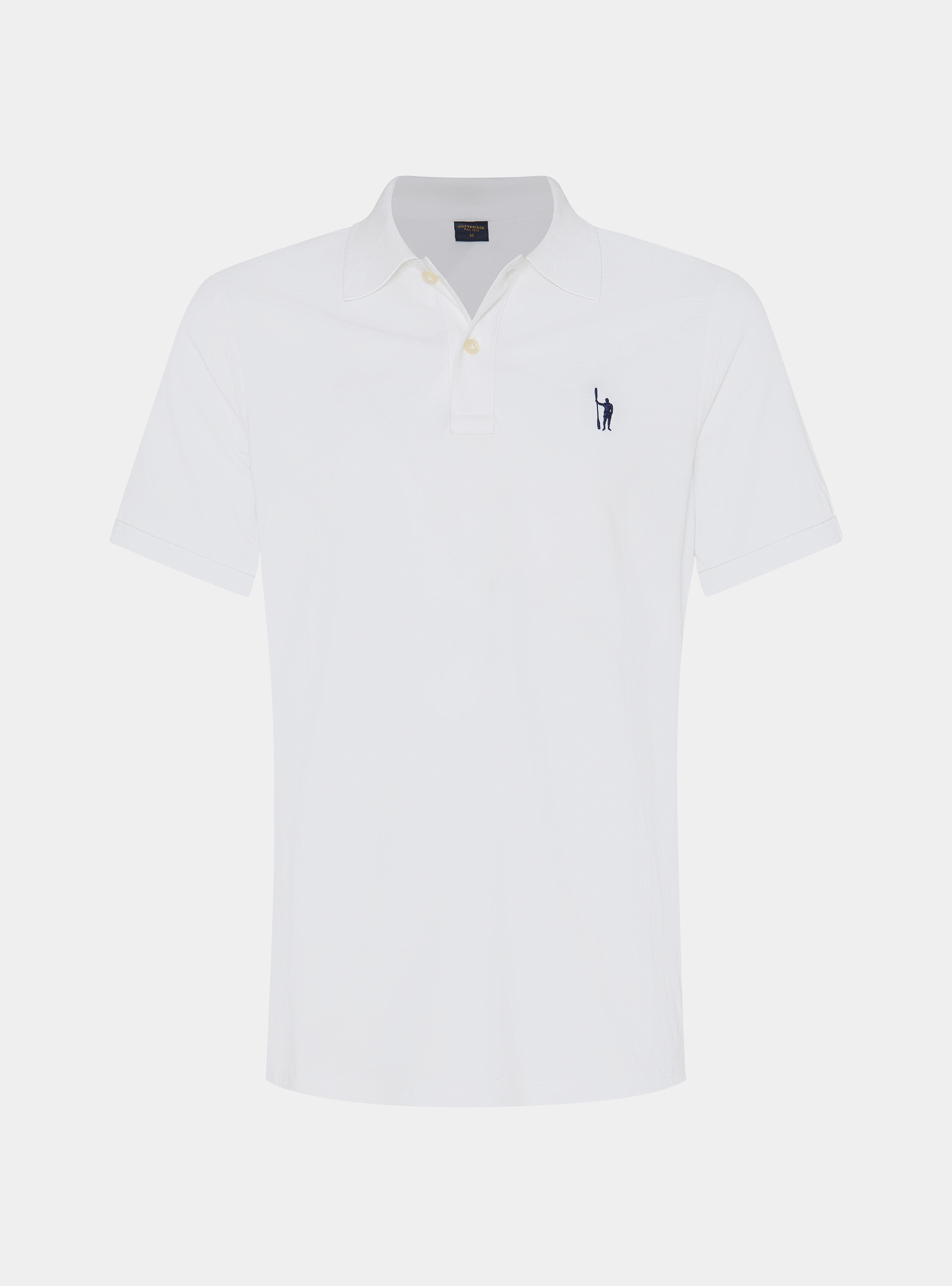 Polo classique en piqu&eacute;, BLANC