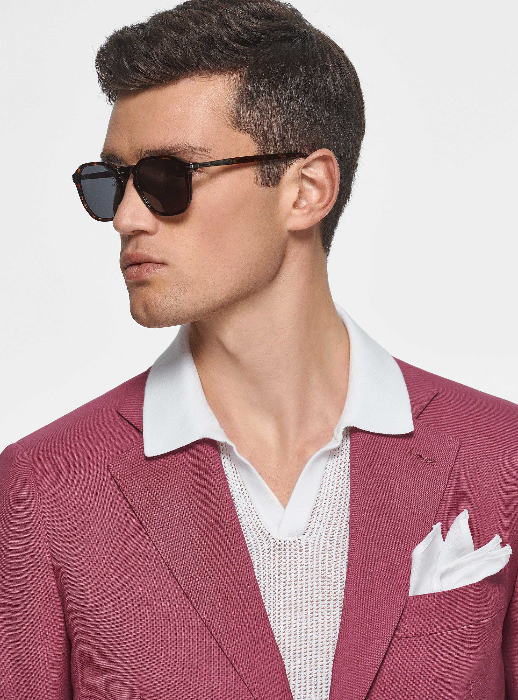 Veste en pure laine Vitale Barberis Canonico, OIGNON