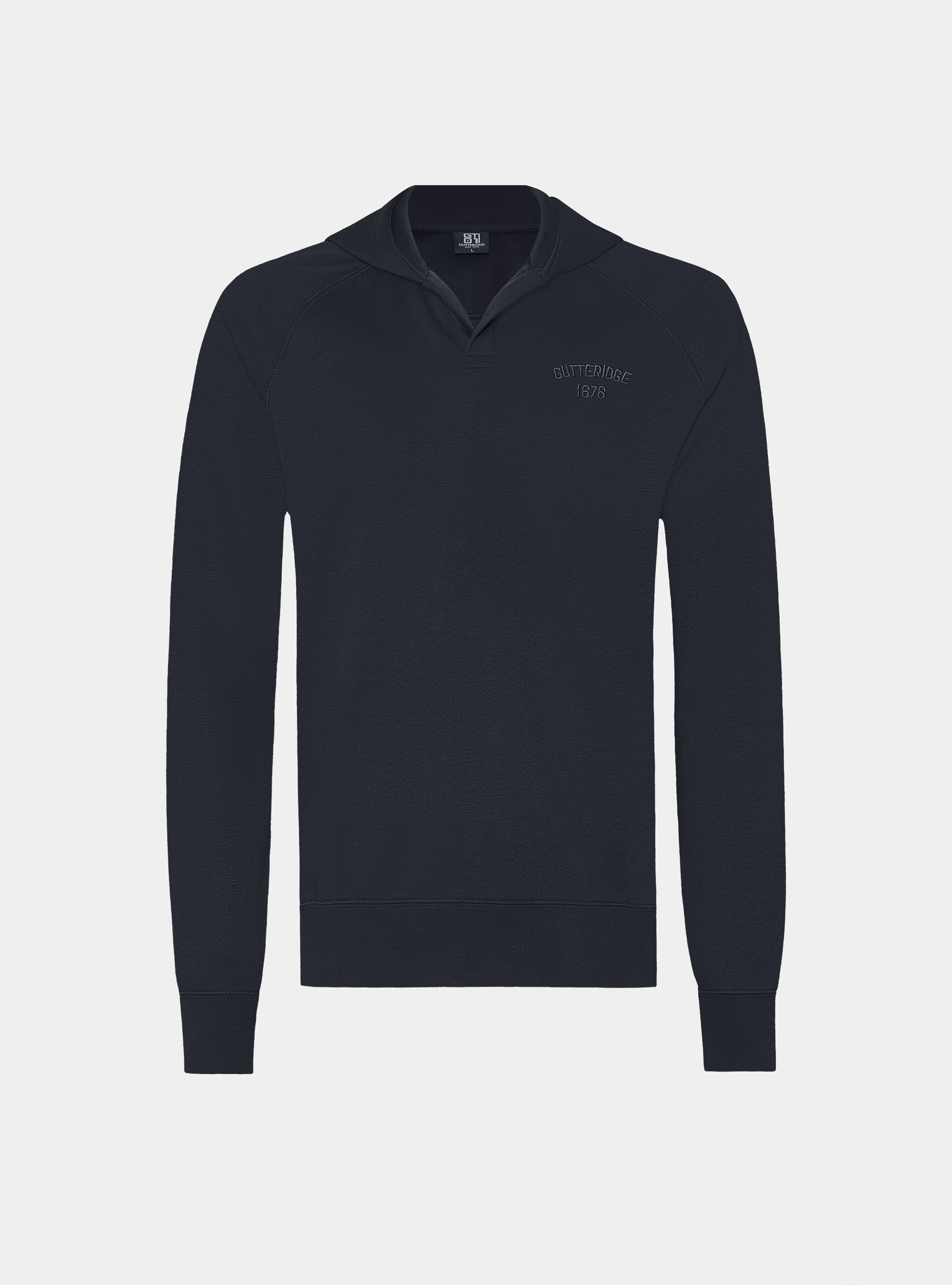 GT01 Kapuzenpulli aus Baumwollmischung, NAVY 0218C