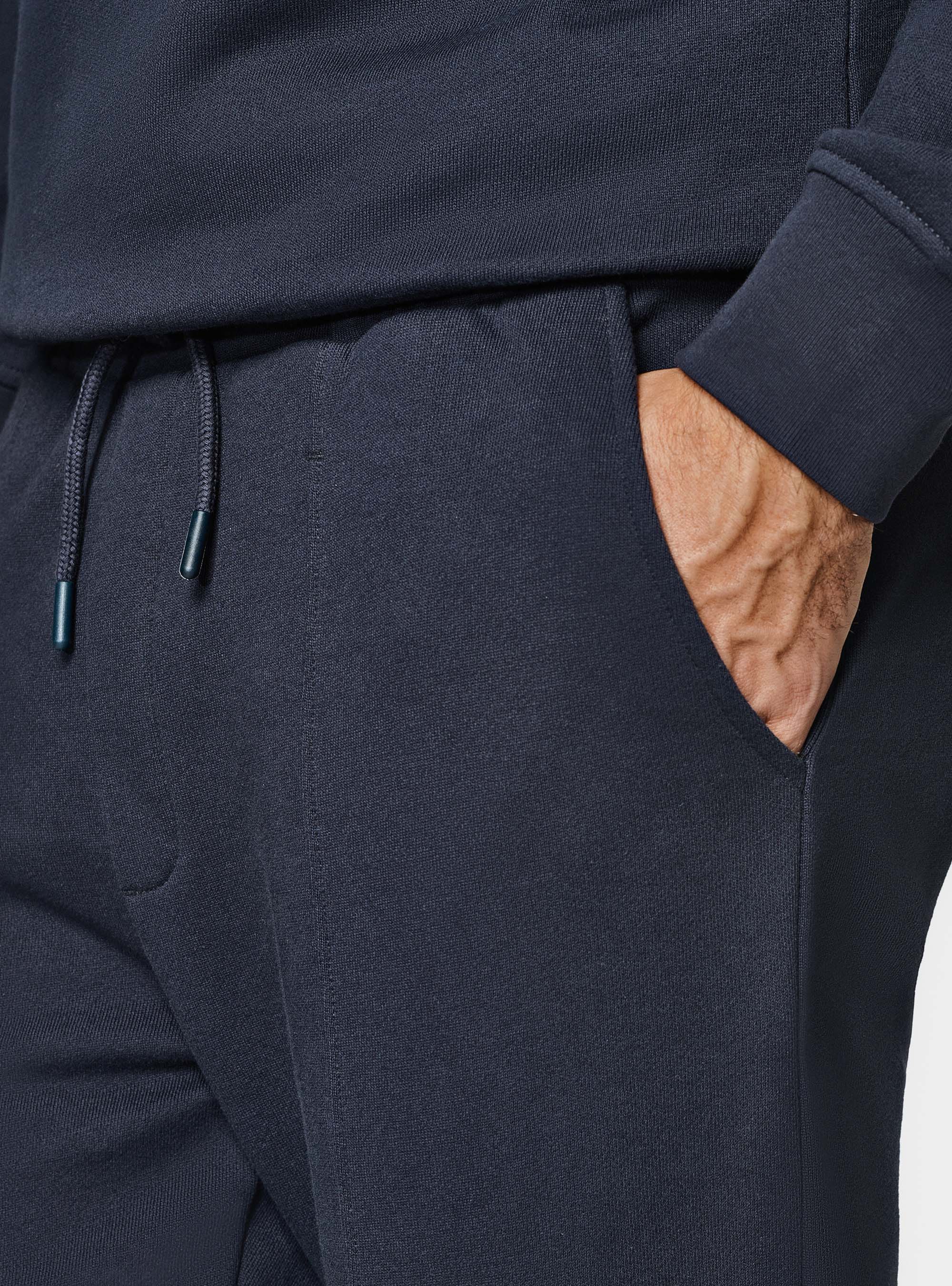 GT01 fleece sports trousers, NAVY BLUE