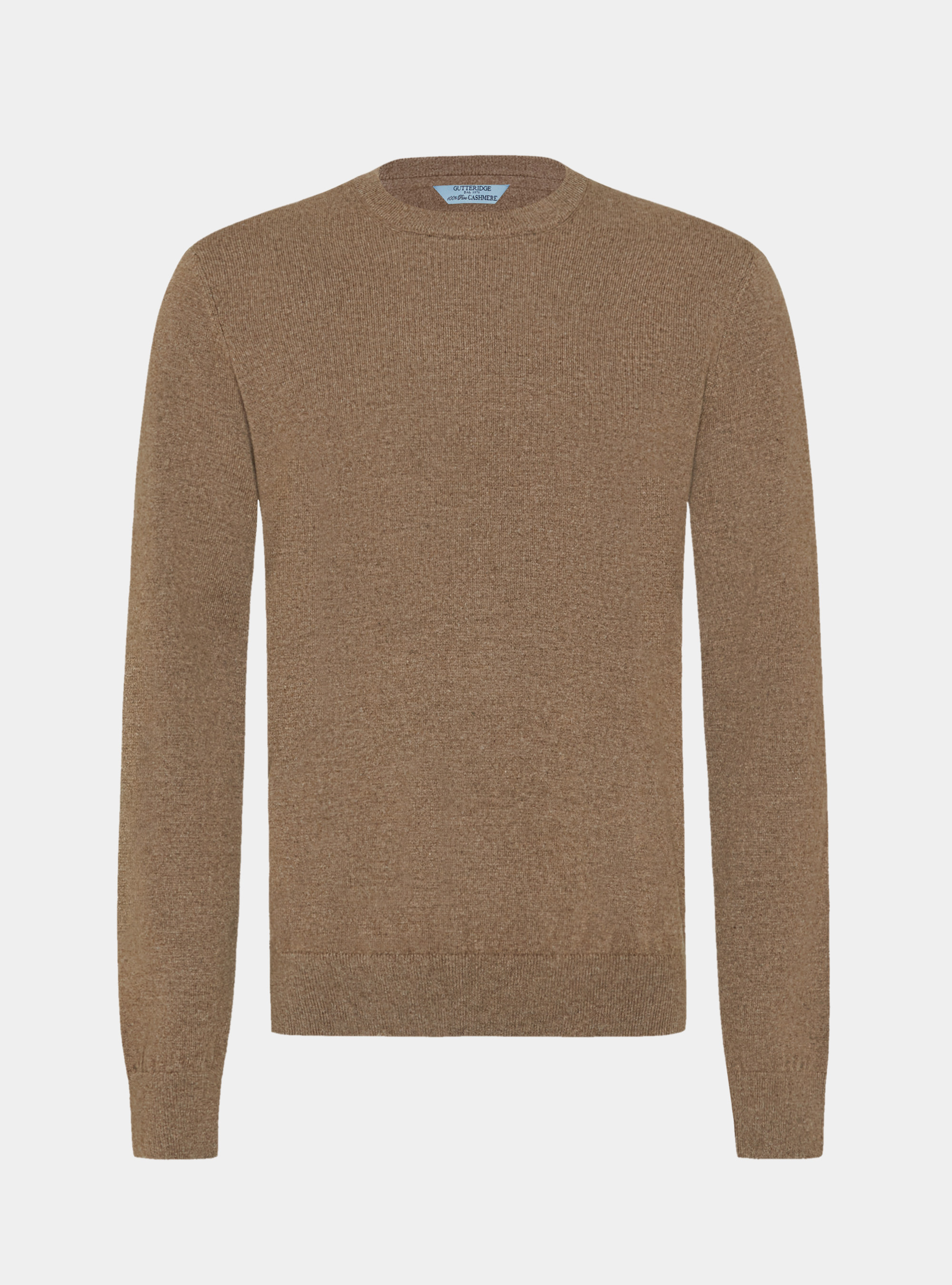 Cashmere crew-neck sweater, MUD