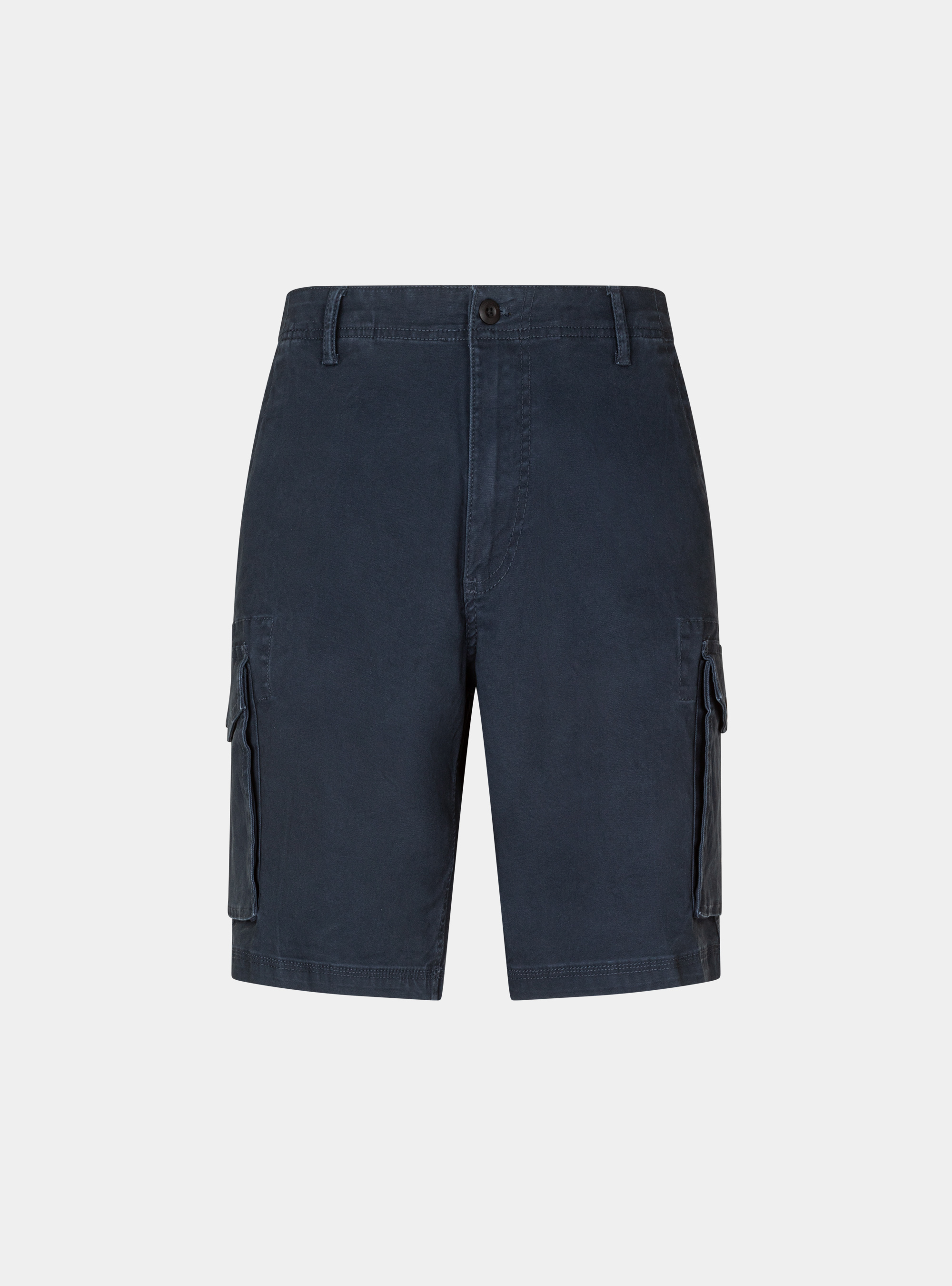 Bermuda con tasconi laterali a cargo, BLU NAVY