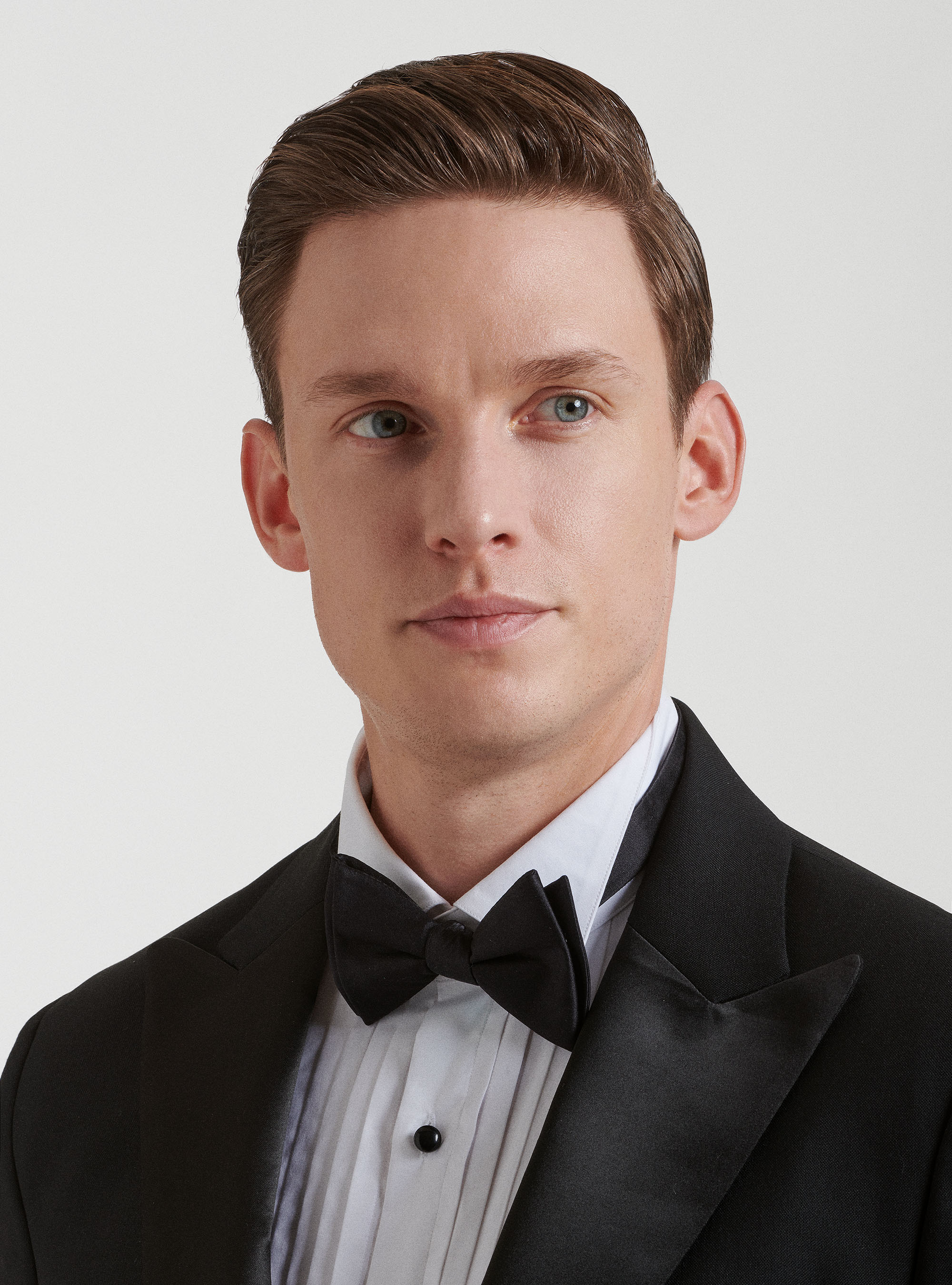 Pure wool tuxedo blazer Vitale Barberis Canonico, BLACK