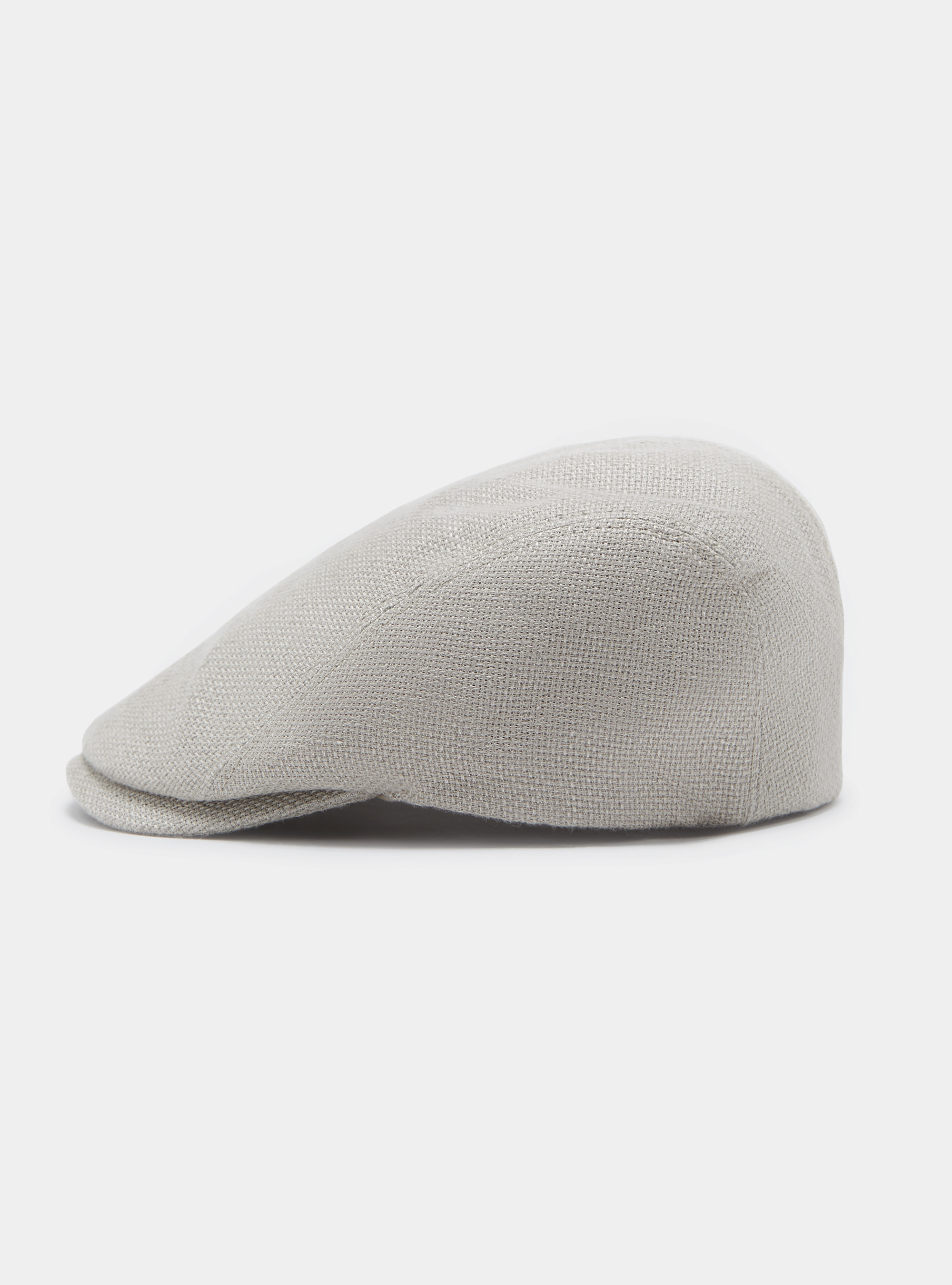 Hemp and linen hat, ECRU