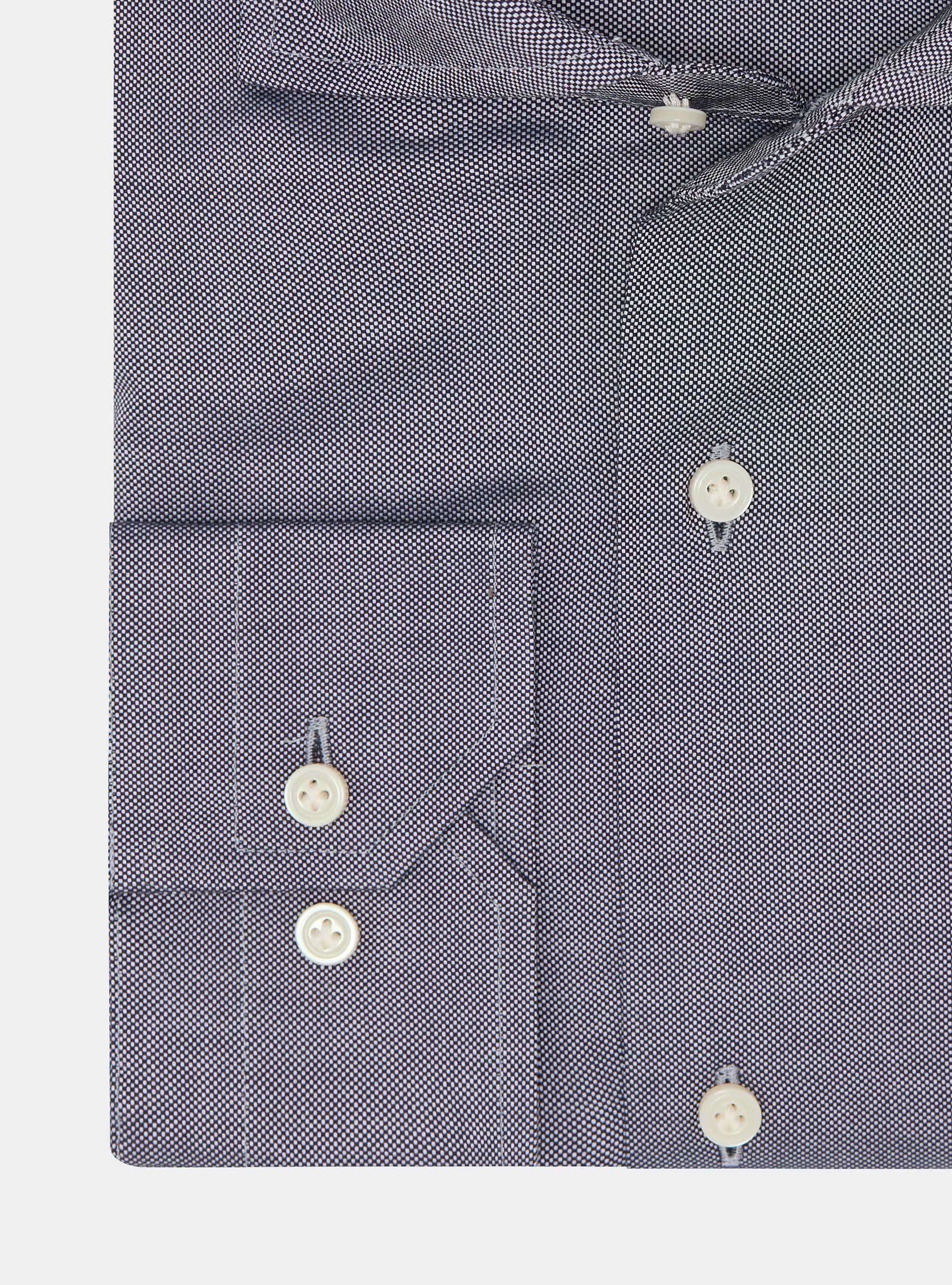 Oxford cotton shirt, NAVY BLUE
