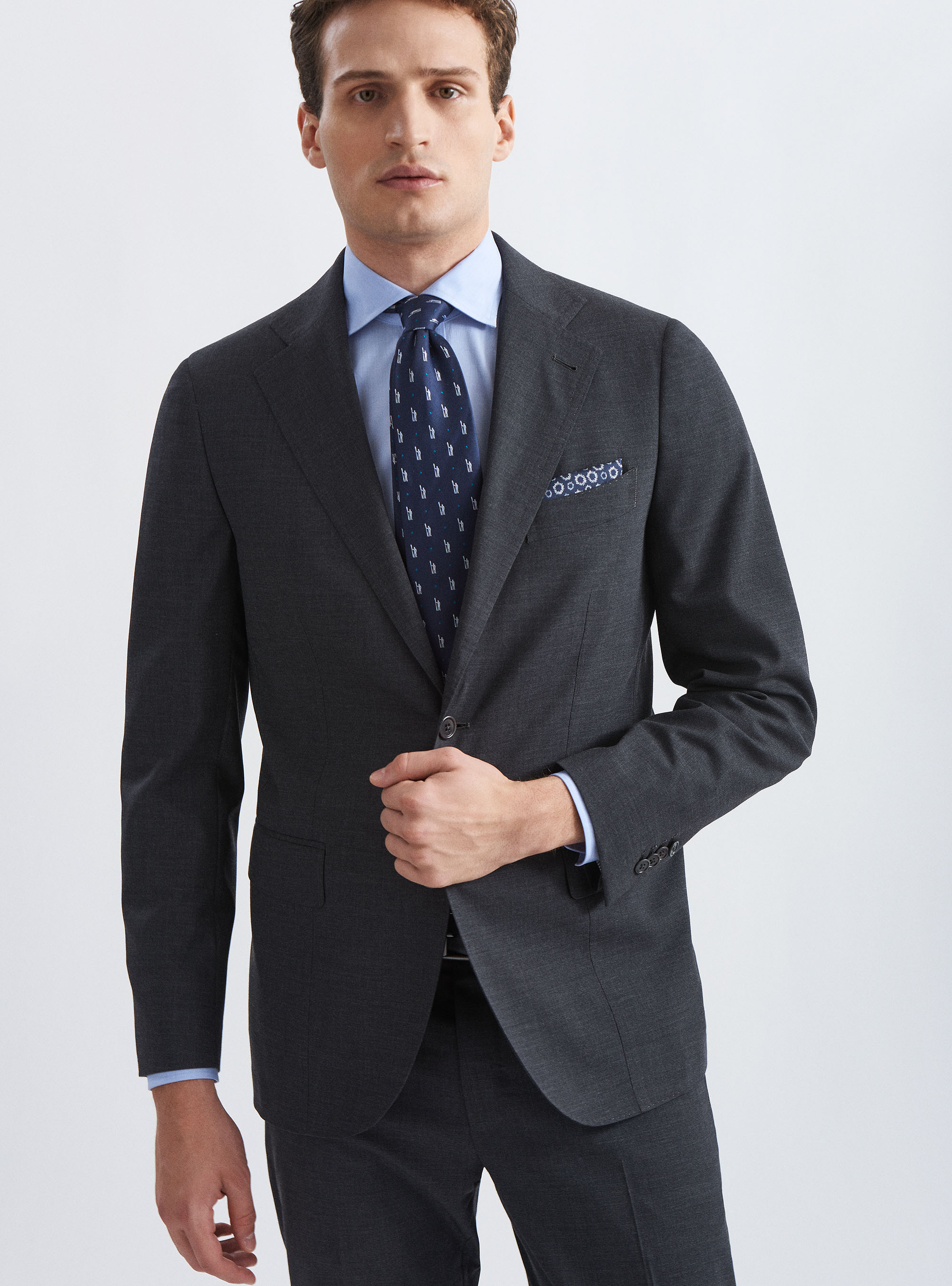 Fresh wool suit blazer, ASFALTO 0112C
