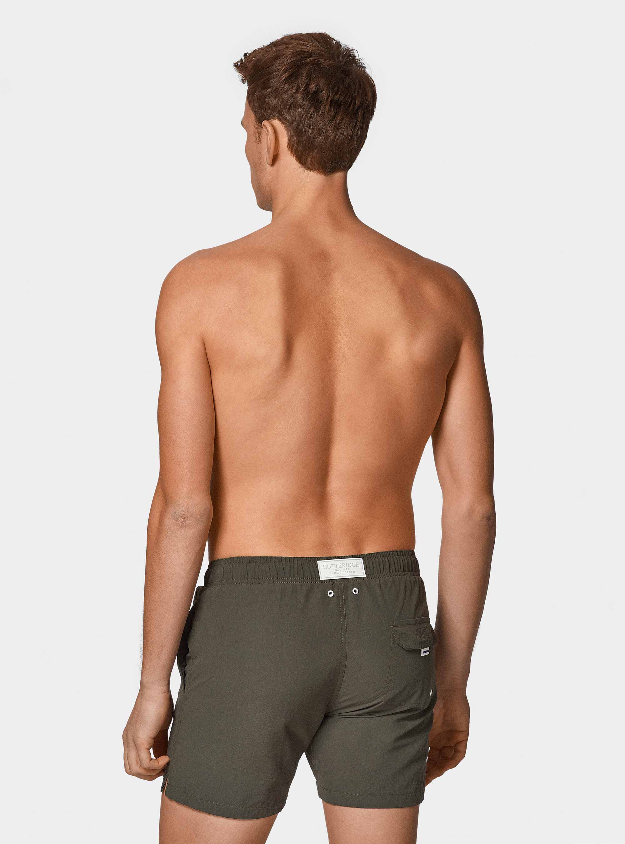 Solid-coloured swimwear, MILITARE 0609C