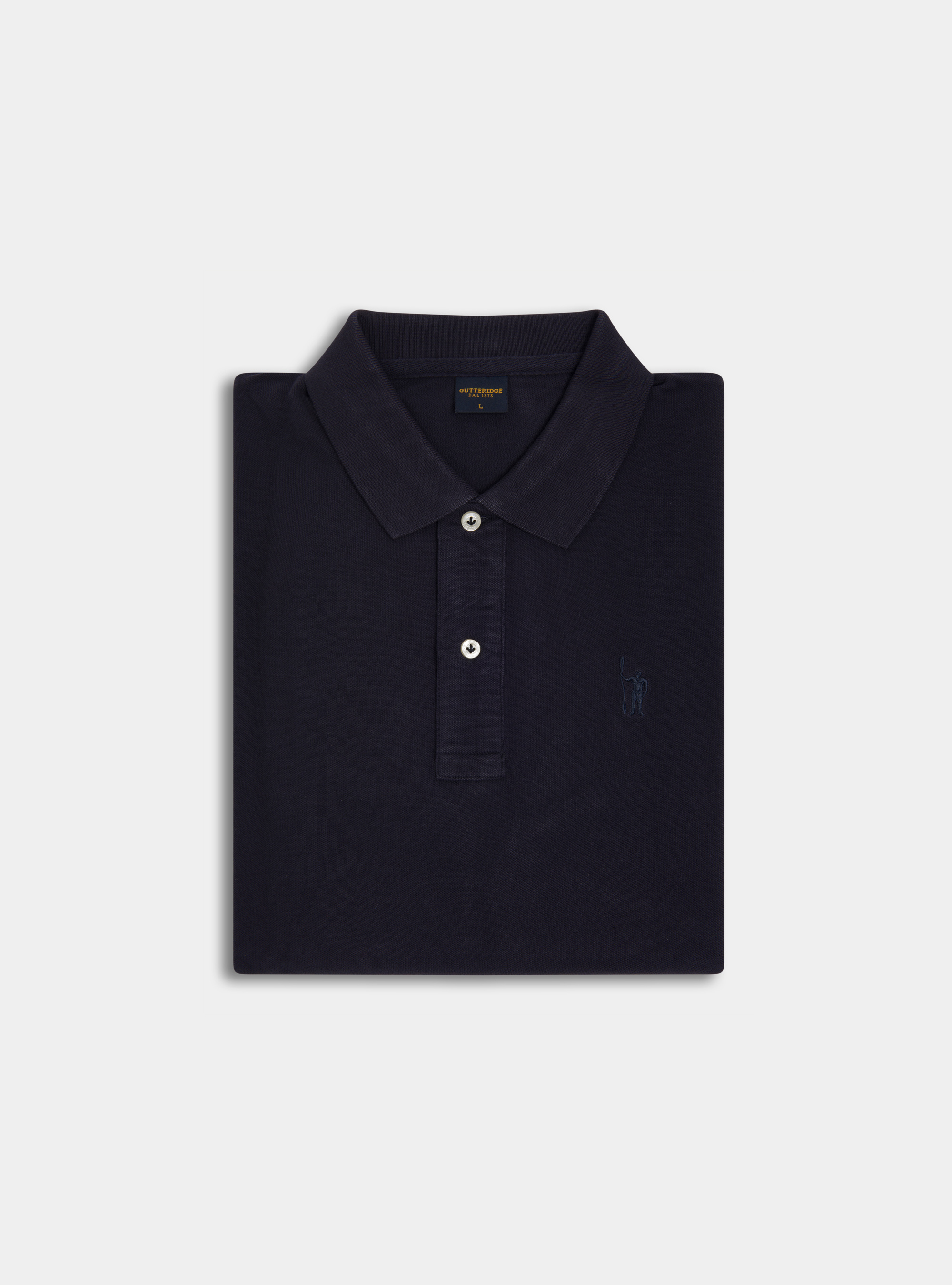 Klassisches Piqu&eacute;-Poloshirt, NAVY 0218C