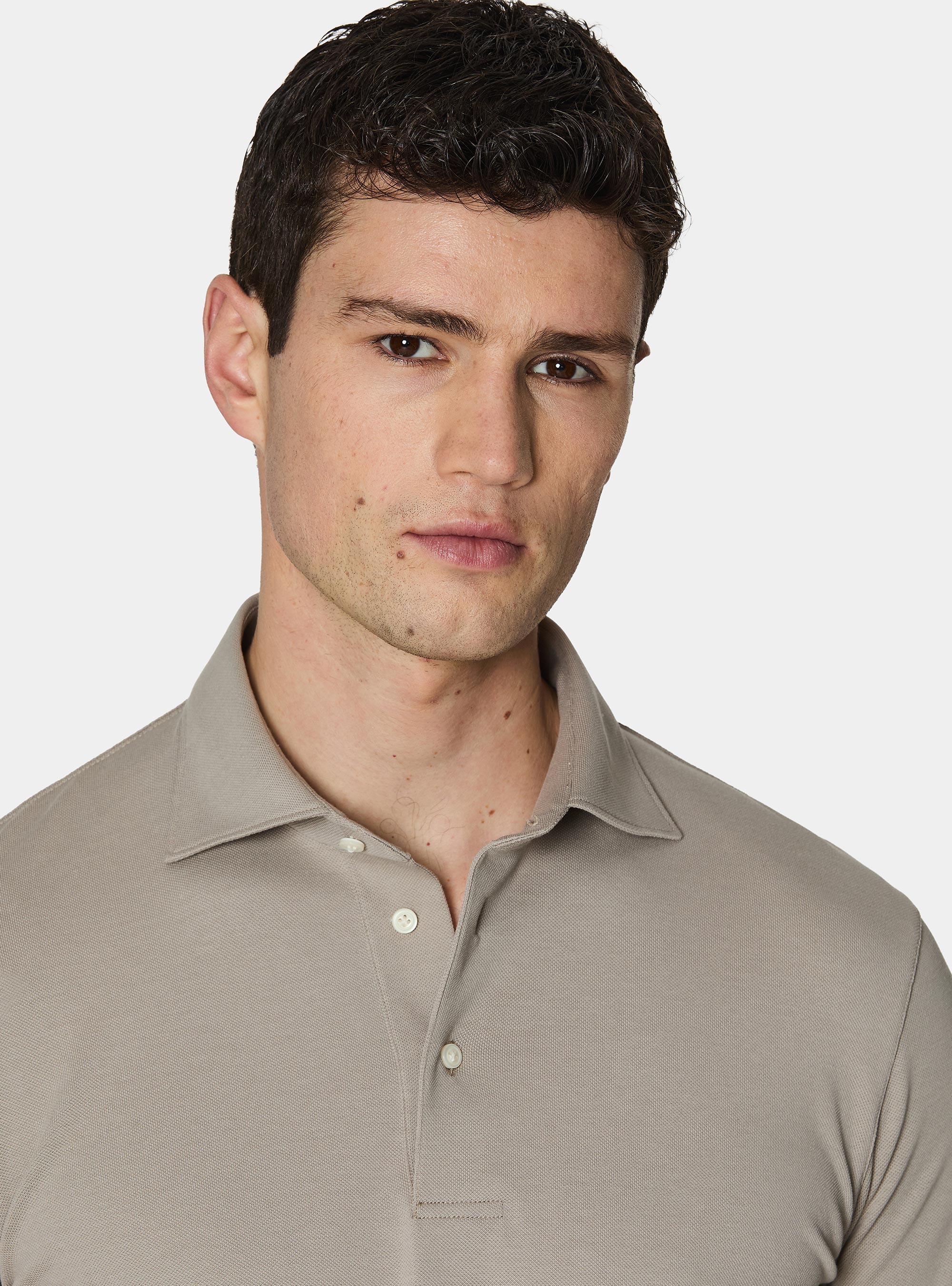 Polo en piqu&eacute; extensible GT01, SABBIA 0591C