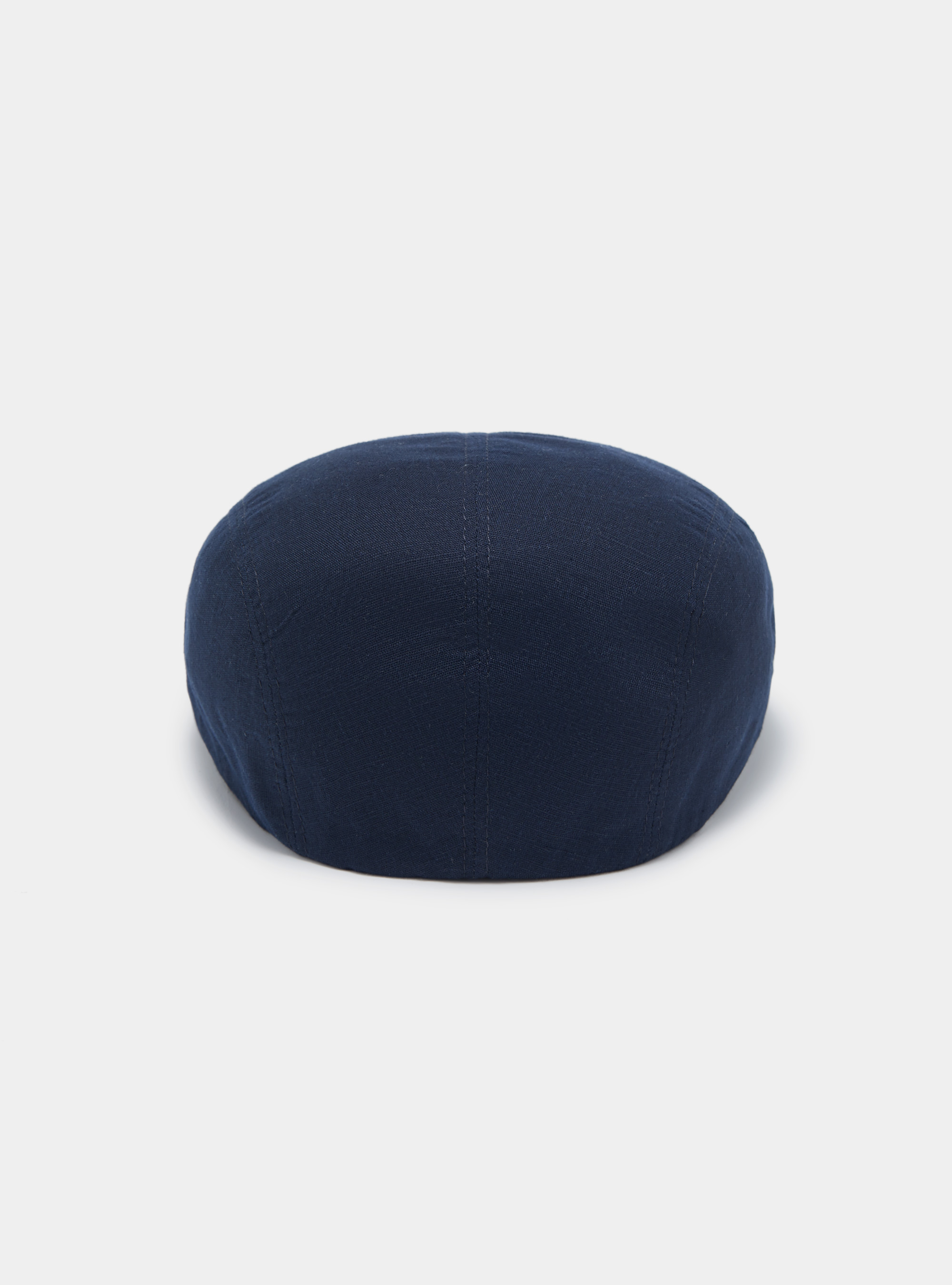 Pure linen hat, NAVY BLUE
