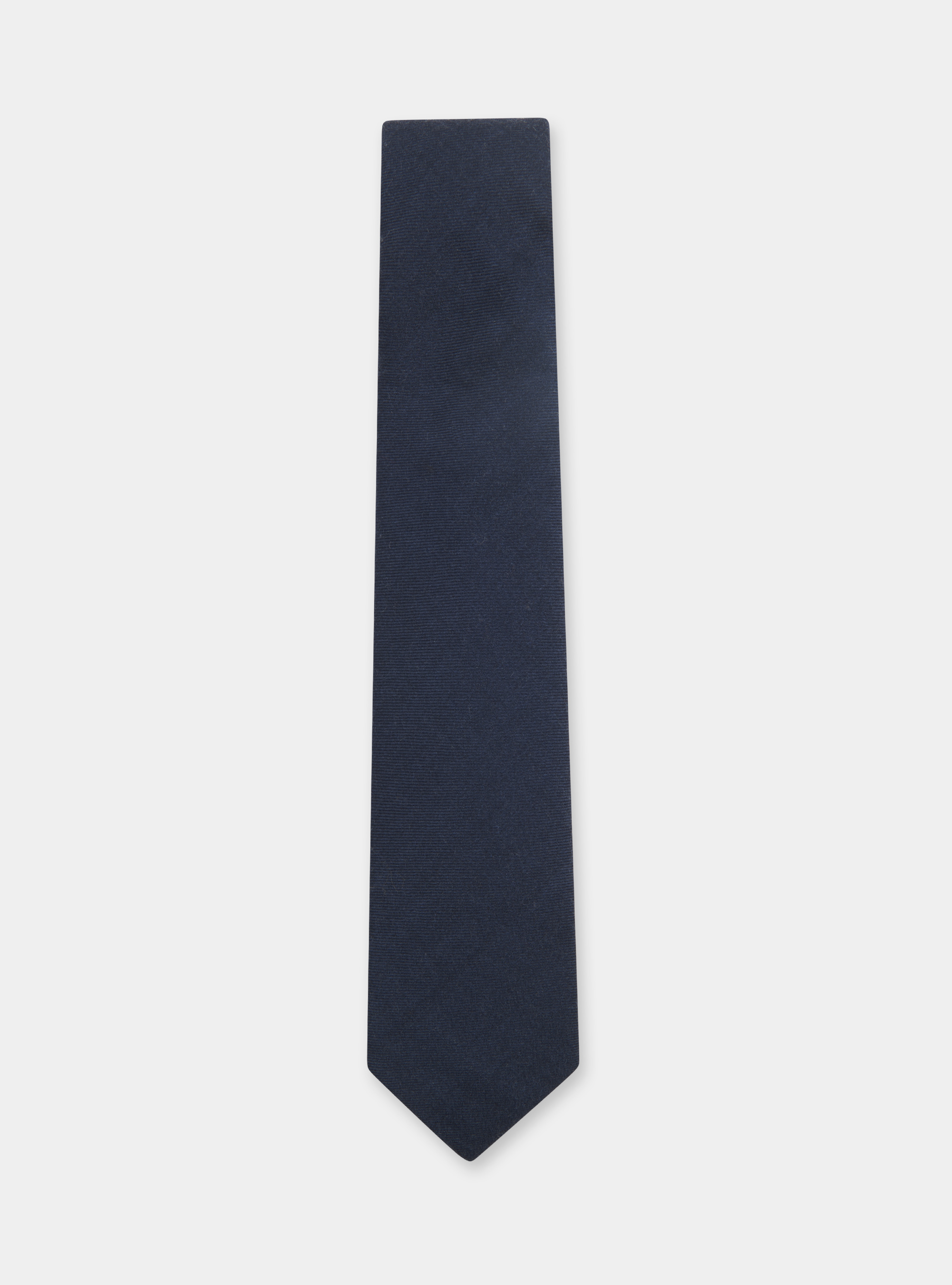 Wool tie, NAVY BLUE