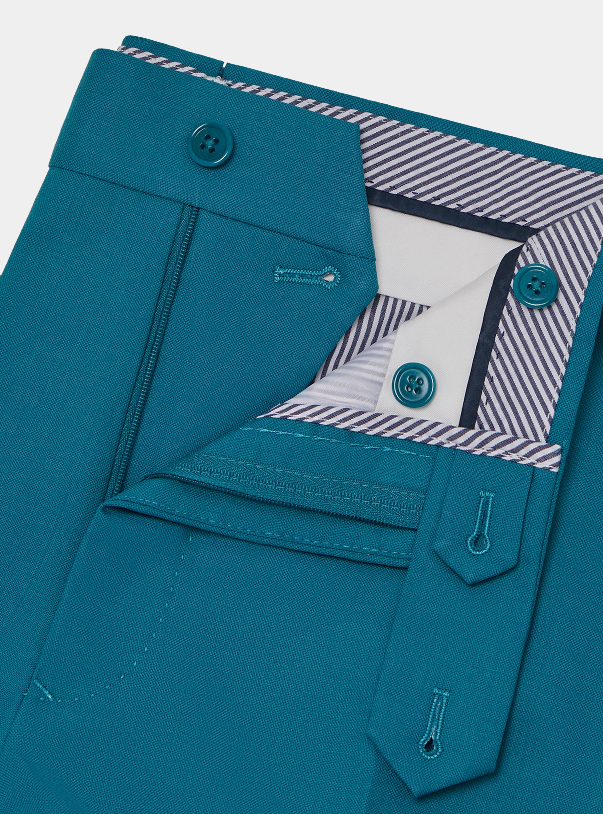 Pantalon en pure laine Vitale Barberis Canonico, P&Egrave;TROLE