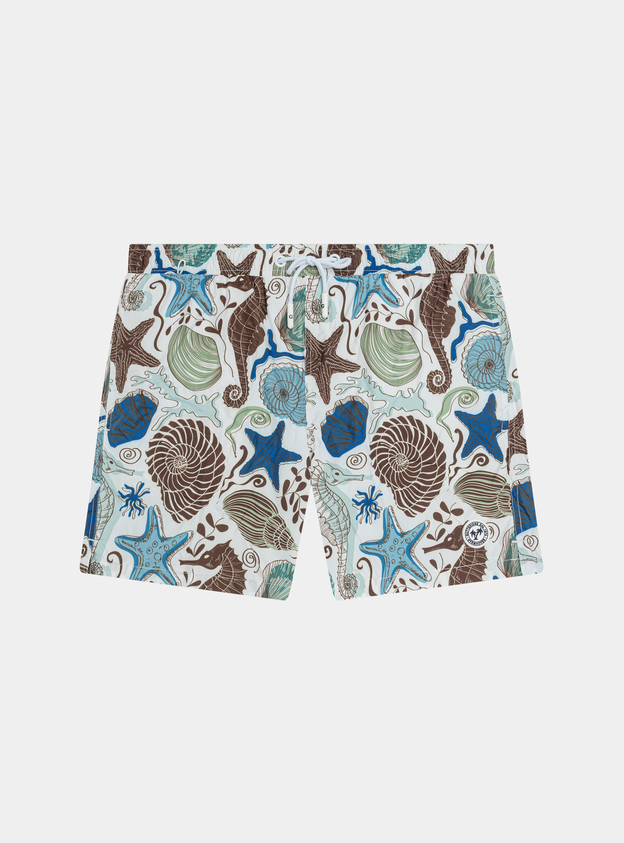 Costume da bagno fantasia marina, TABACCO