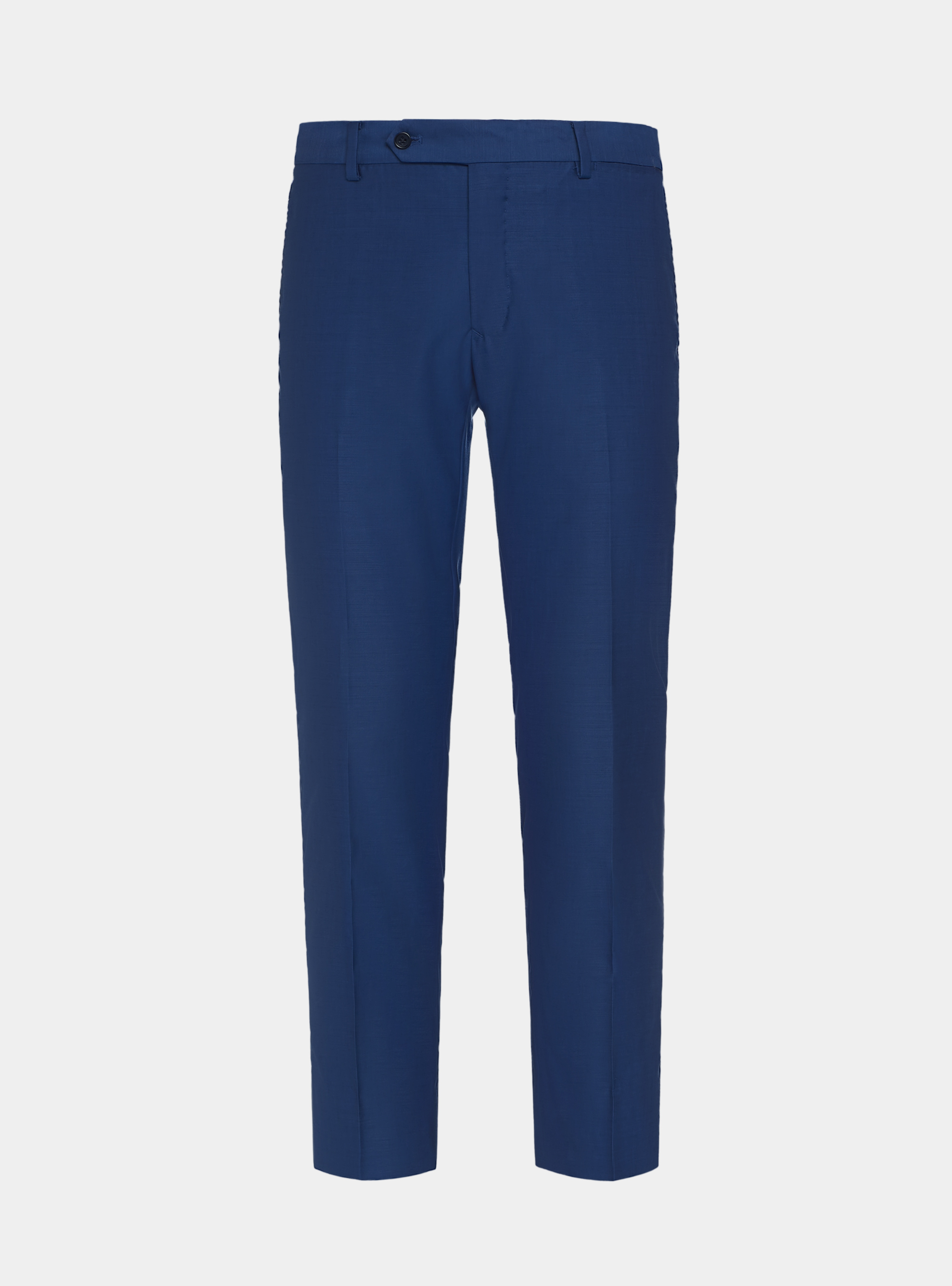 Trousers in pure 110's superfine wool, BLUE