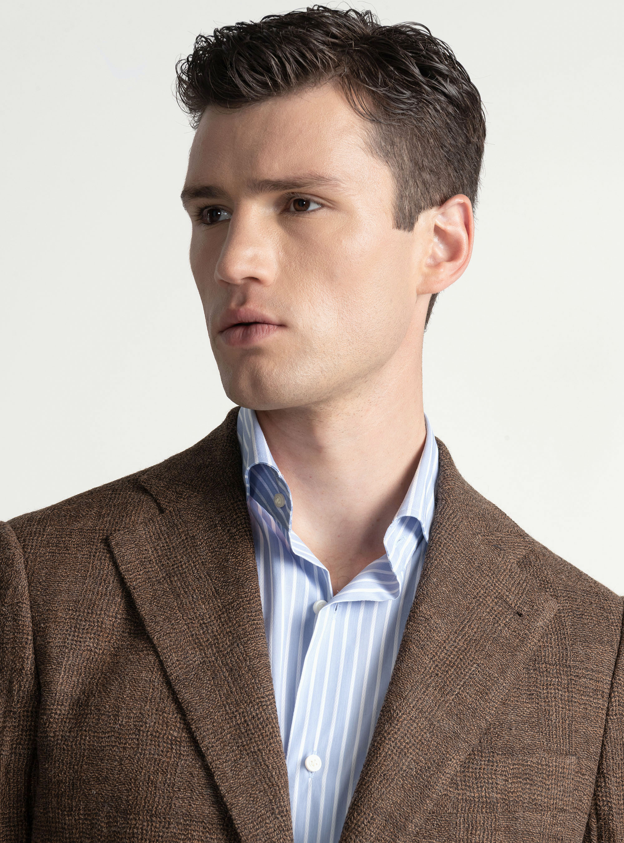 Pure wool Prince of Wales blazer, MULTICOLOR