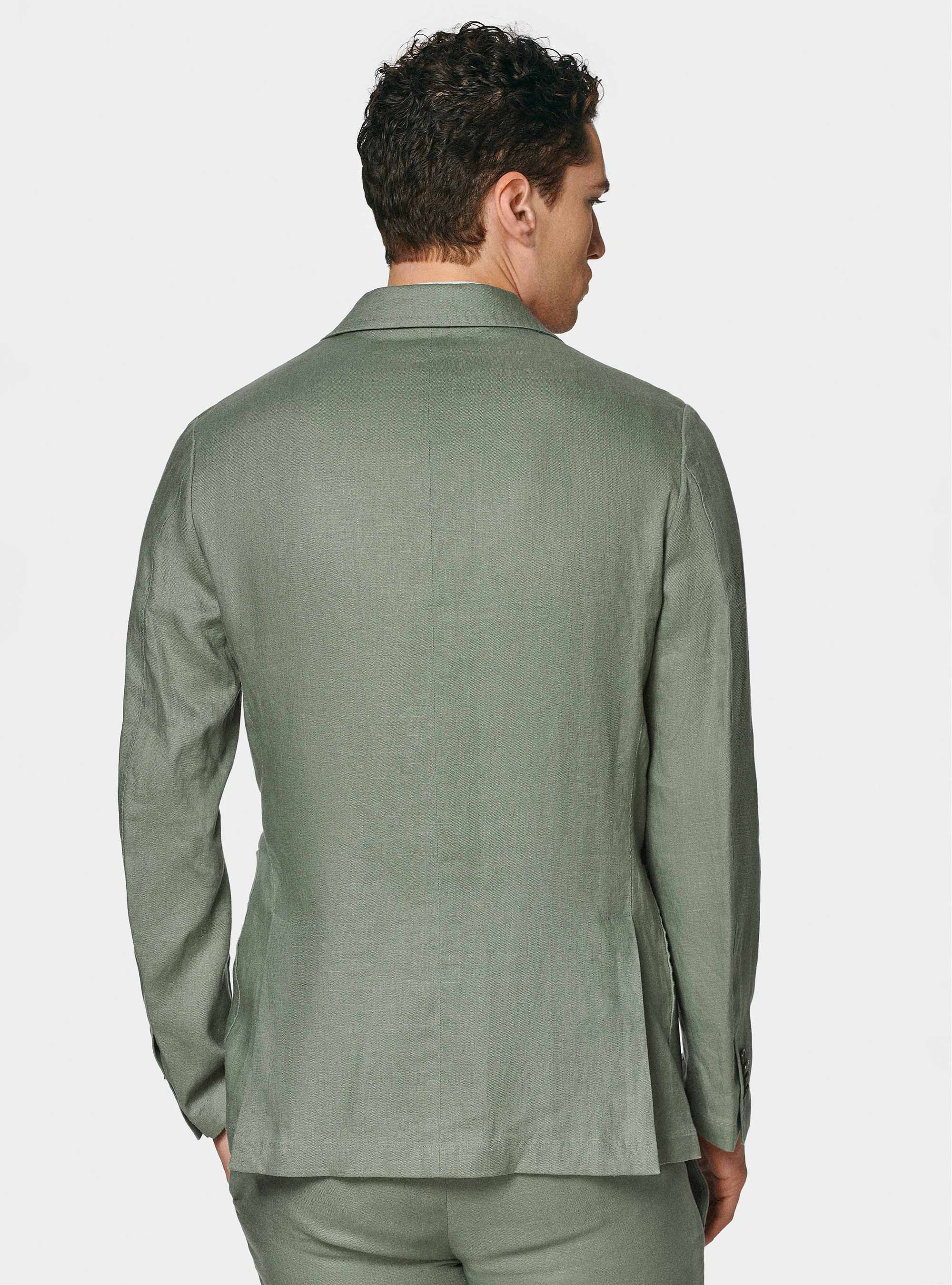 Pure linen suit blazer, SALVIA 0602C