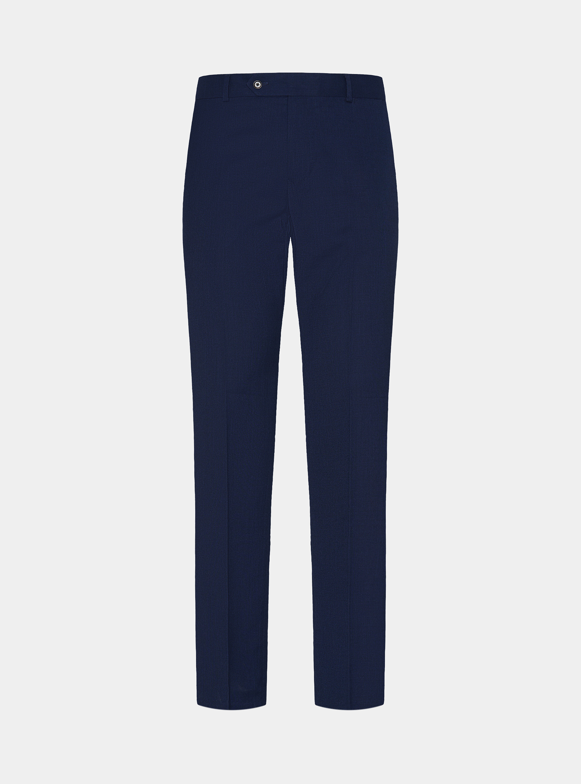 Hopsack suit trousers, NAVY BLUE