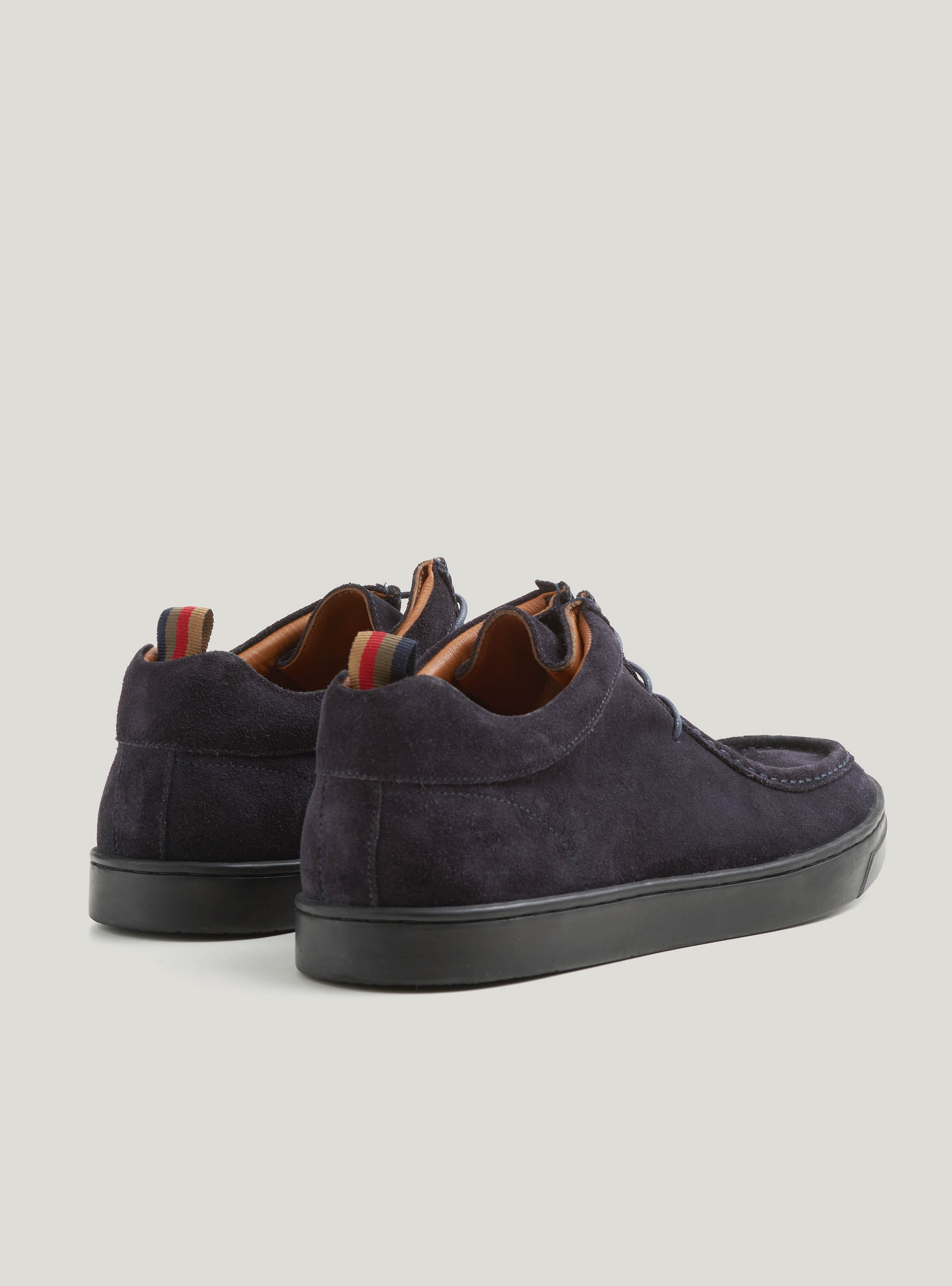 Suede shoes, NAVY BLUE
