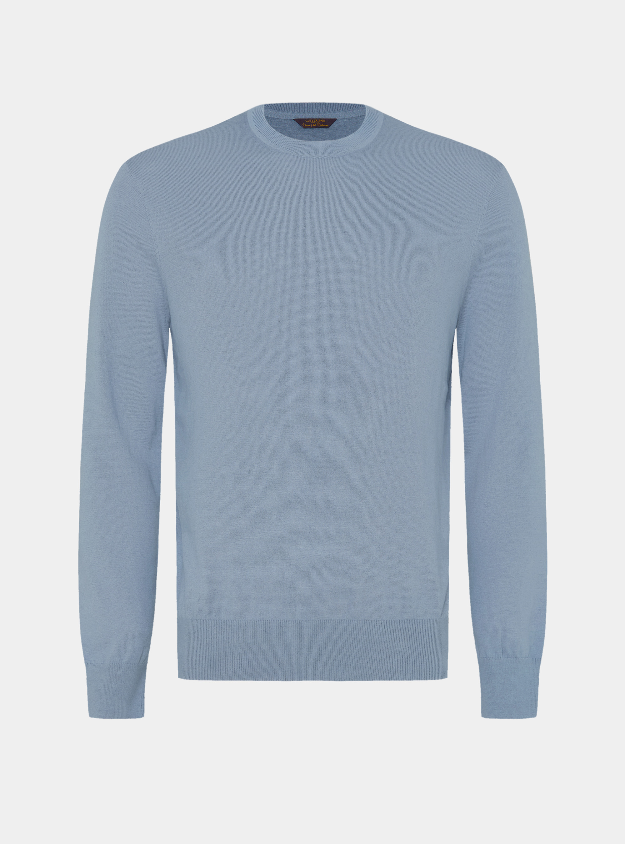 Rundhals-Pullover aus Baumwolle, Seide und Kaschmir, AVIO 0292C