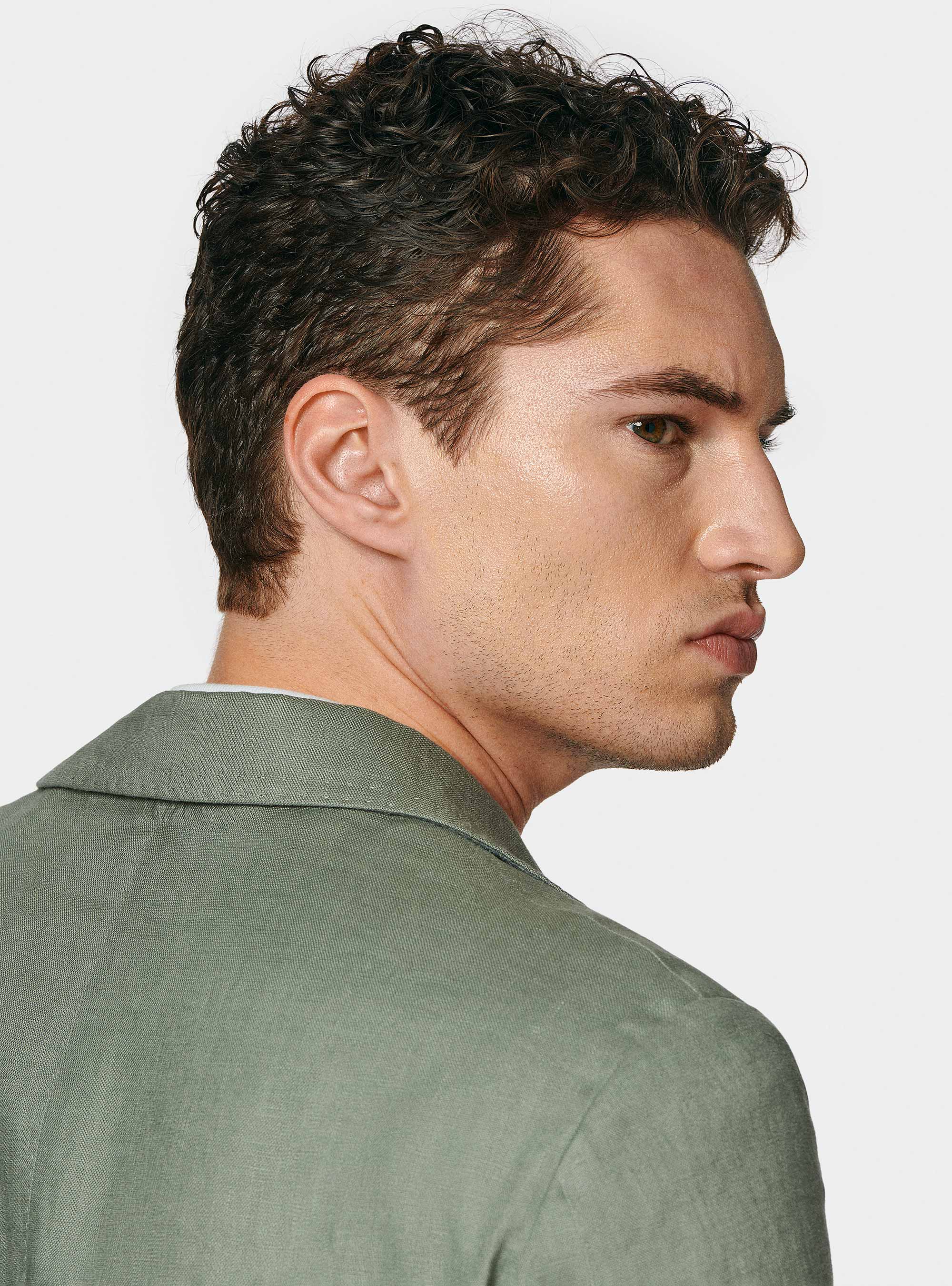 Pure linen suit blazer, SALVIA 0602C