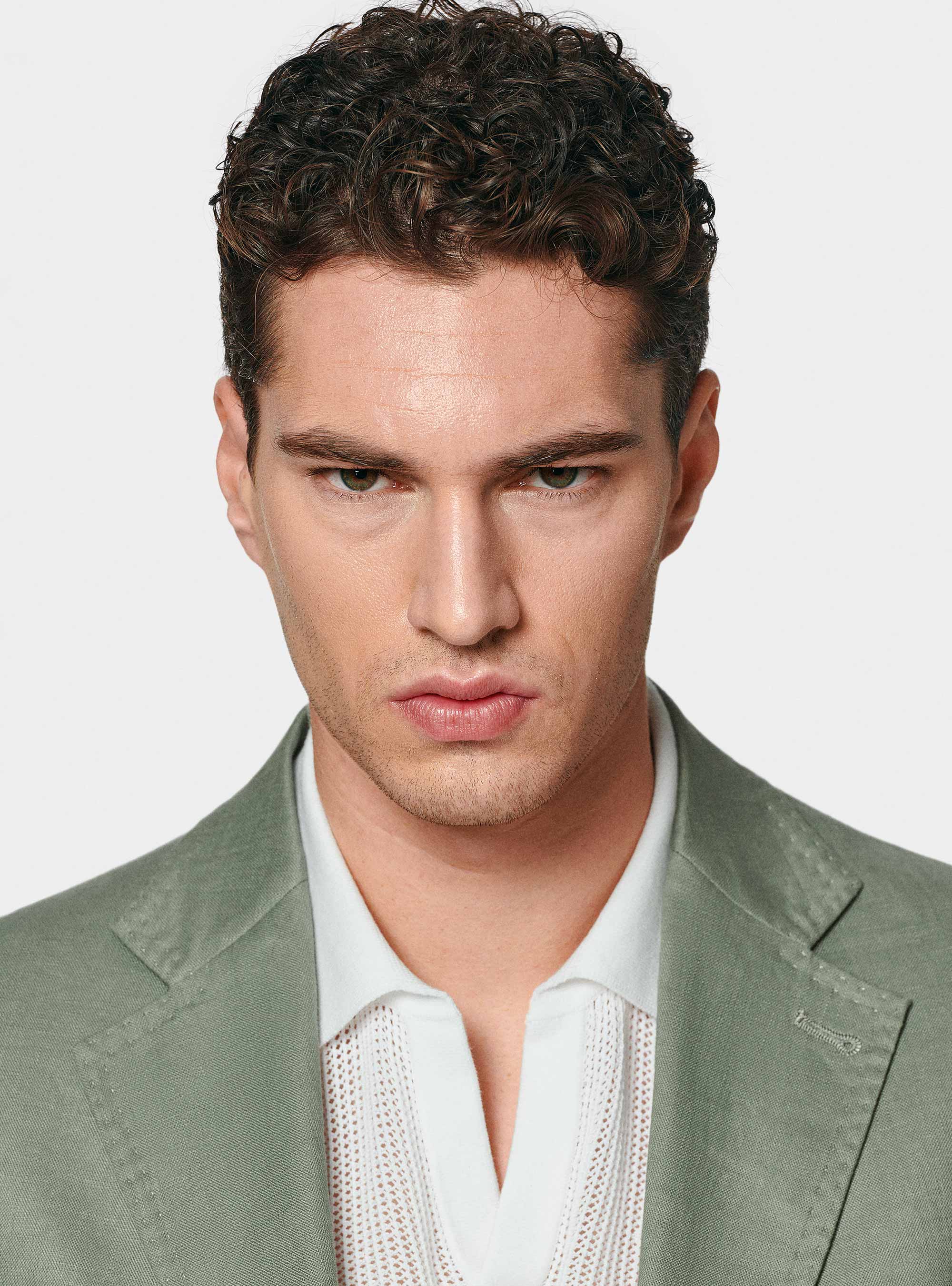 Pure linen suit blazer, SALVIA 0602C