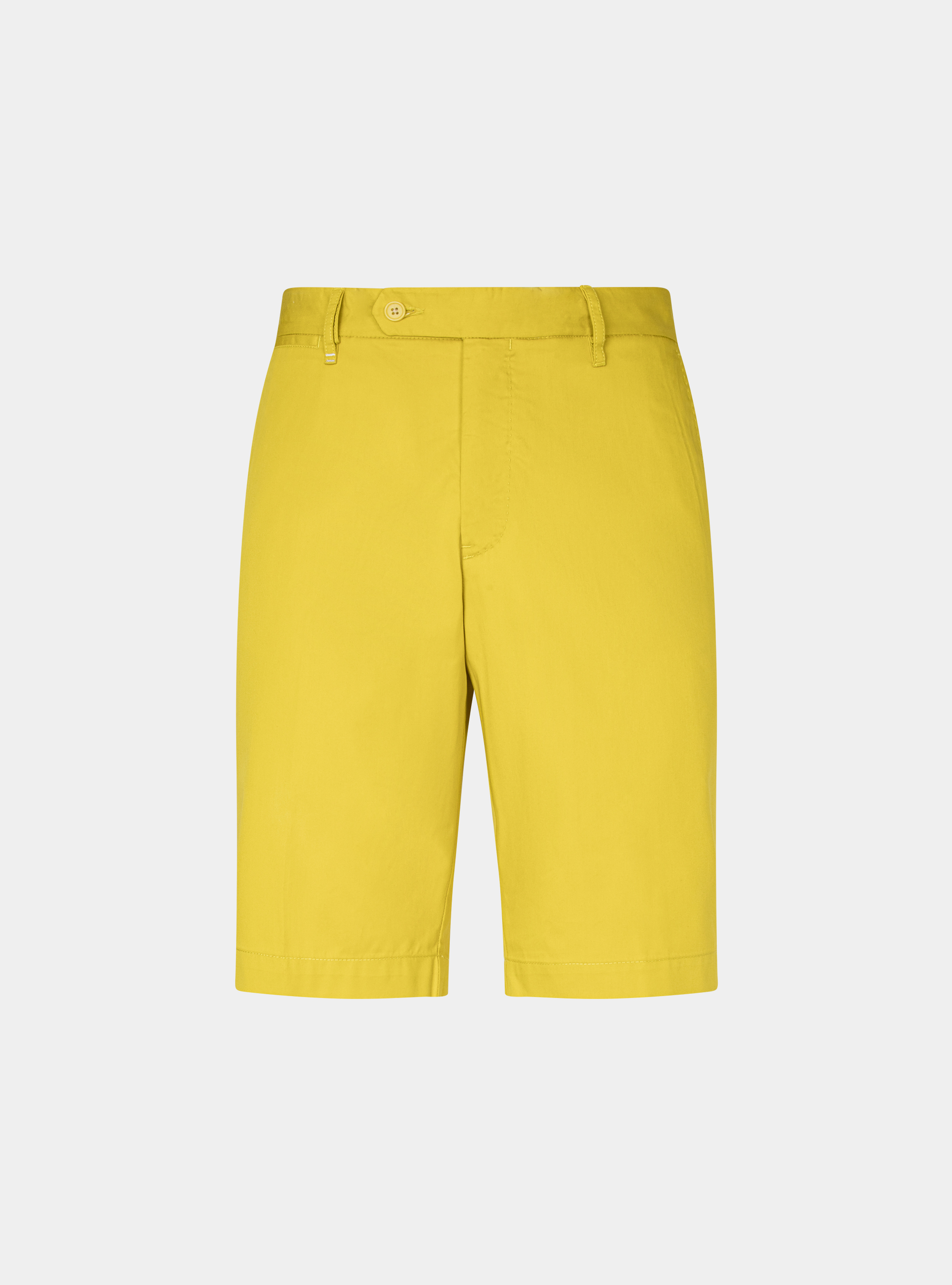 Lightweight twill shorts, YELLOW