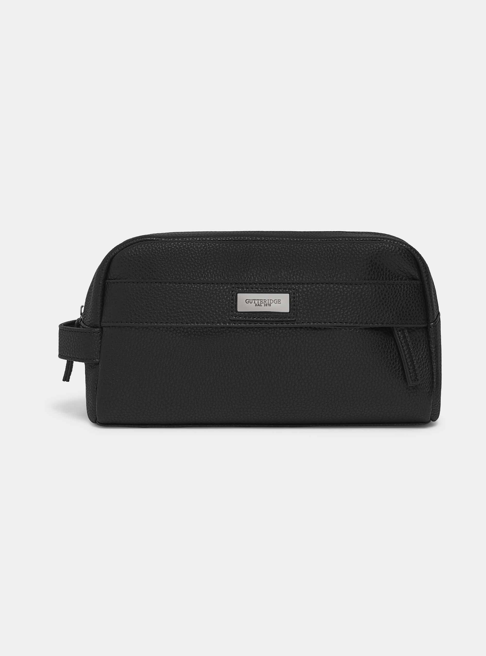 Necessaire with zip, BLACK