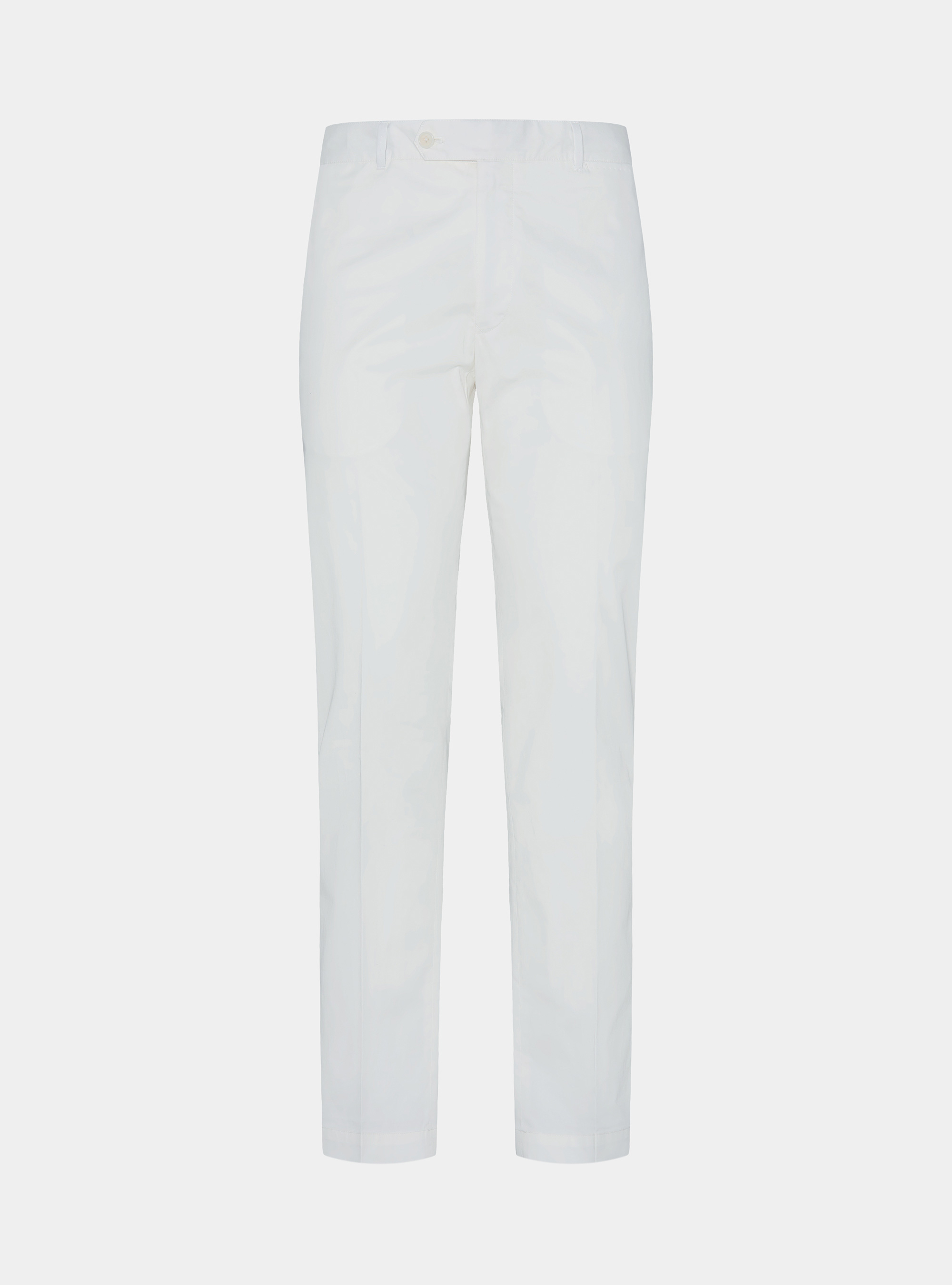 Lightweight twill slim fit chino trousers, WHITE