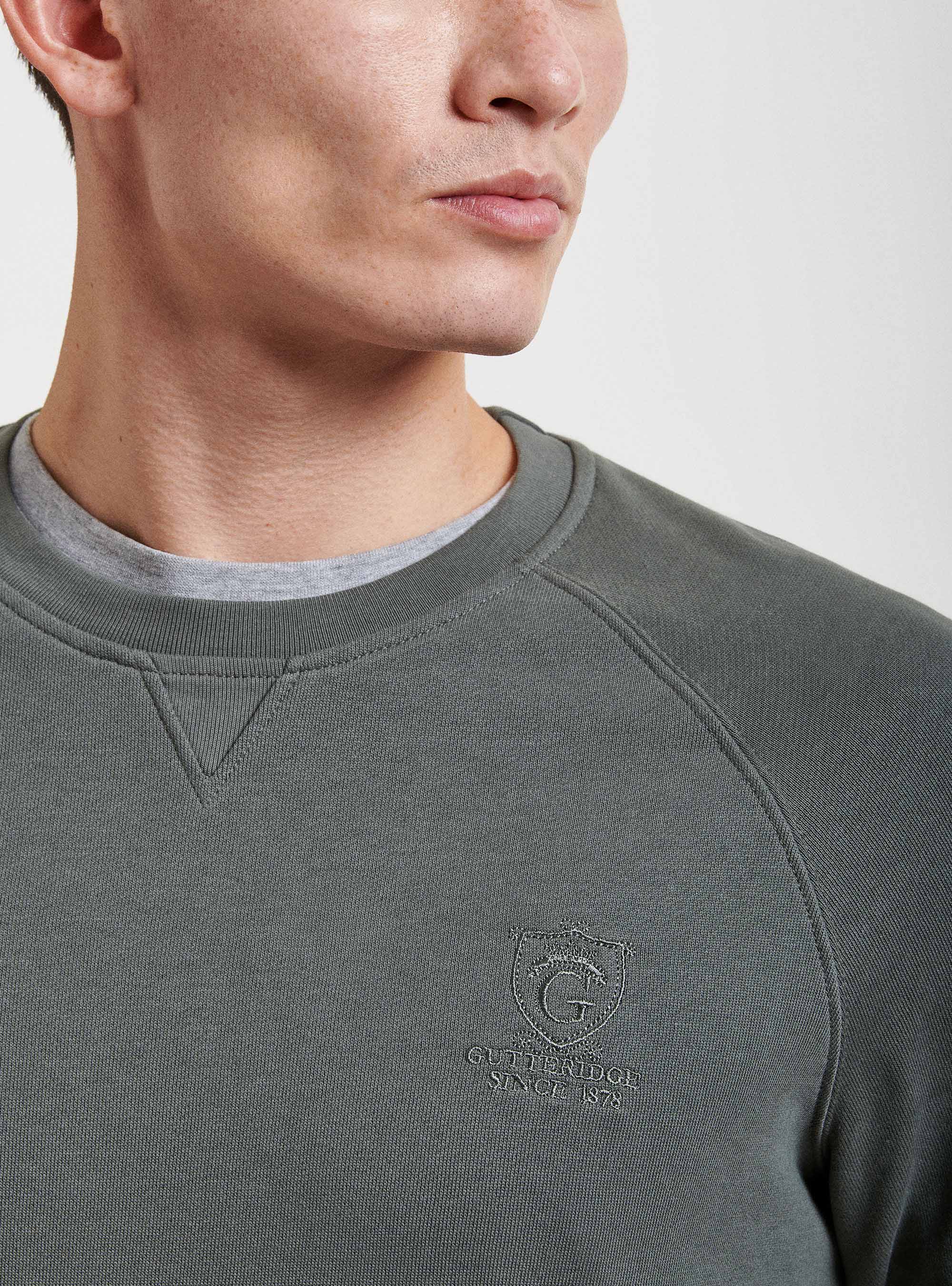 Sudadera lisa, SALVIA 0602C