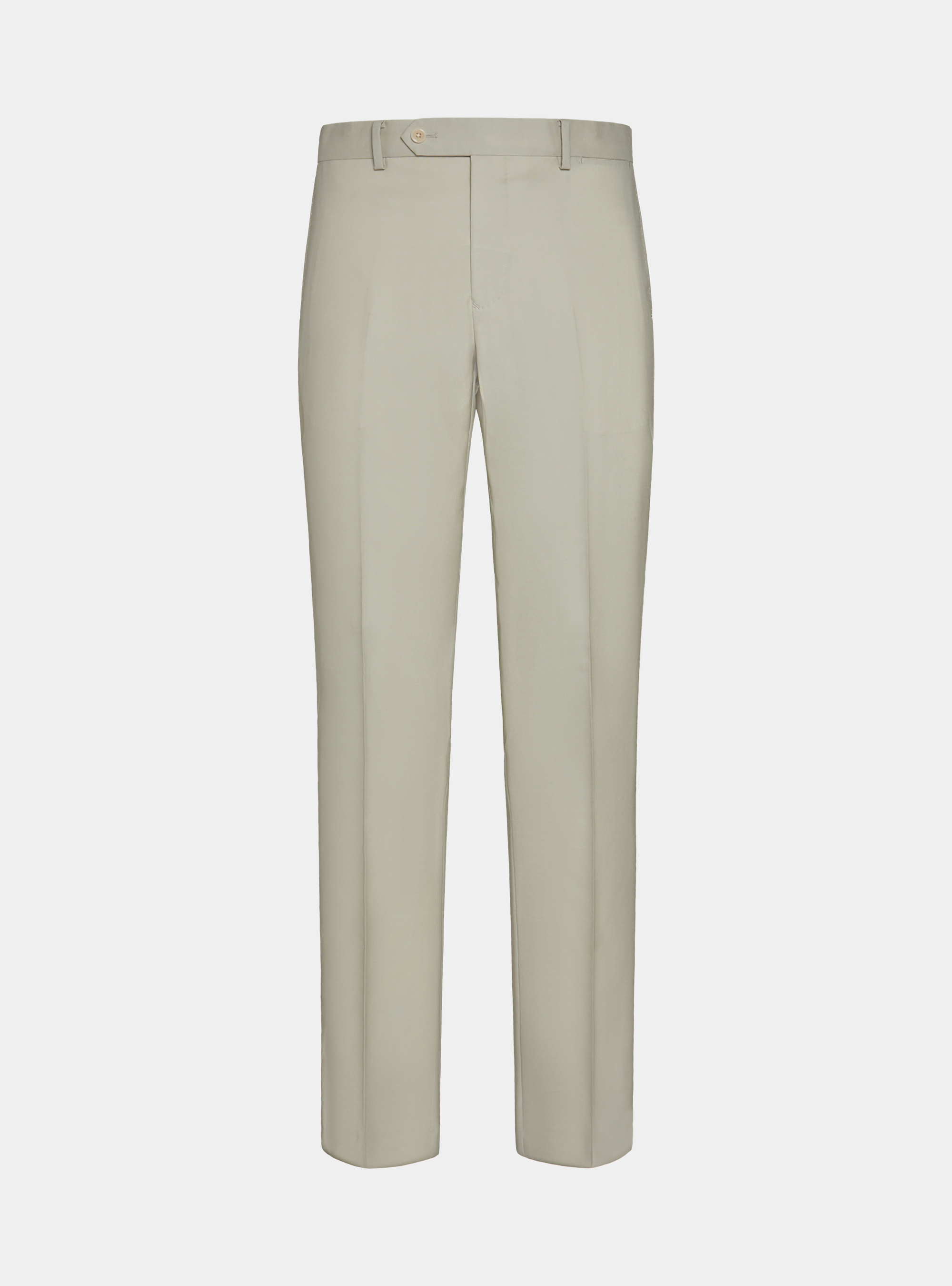 Pure wool trousers Vitale Barberis Canonico, OFF-WHITE