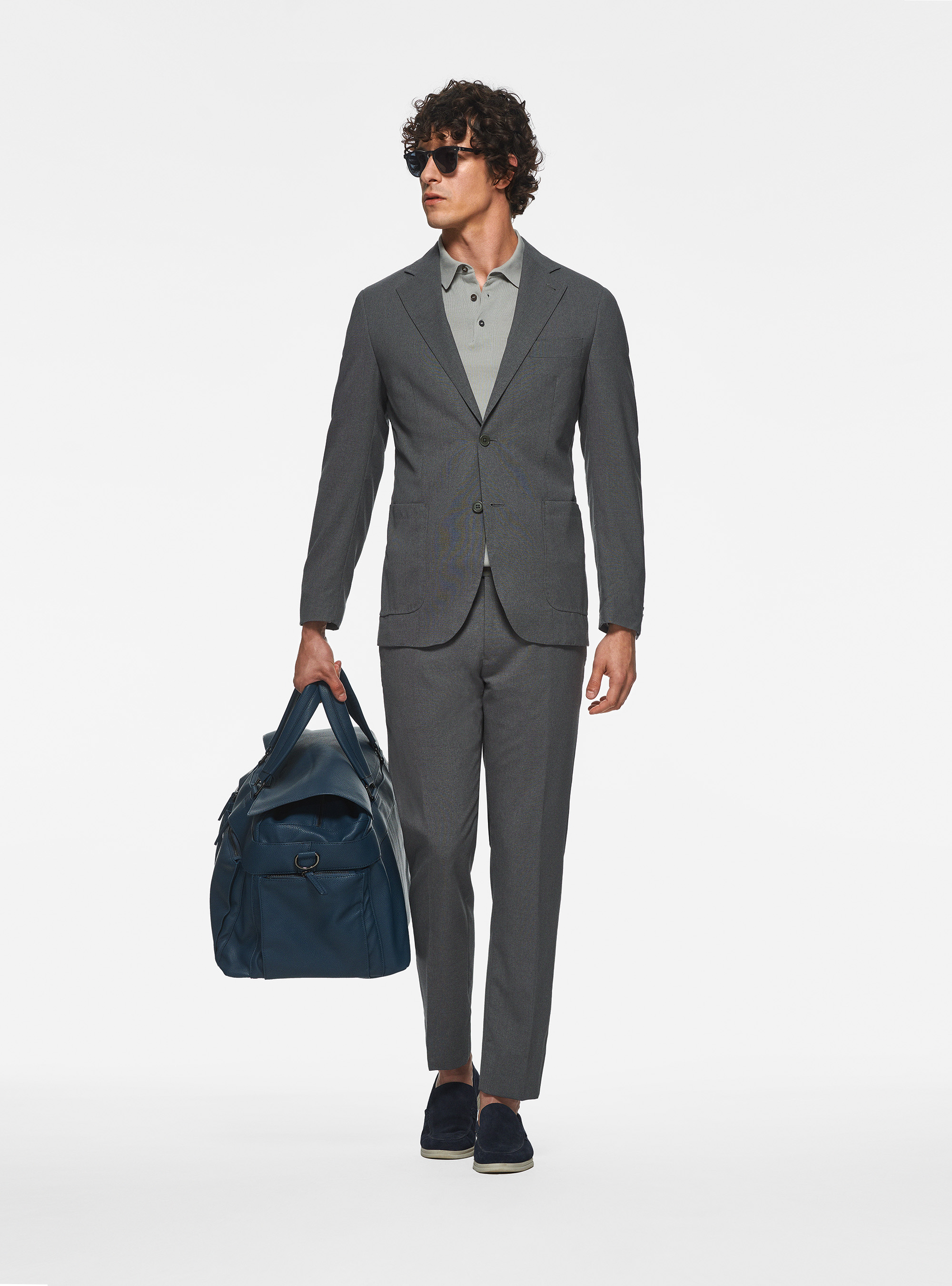 Cerruti pure wool travel blazer, GREY