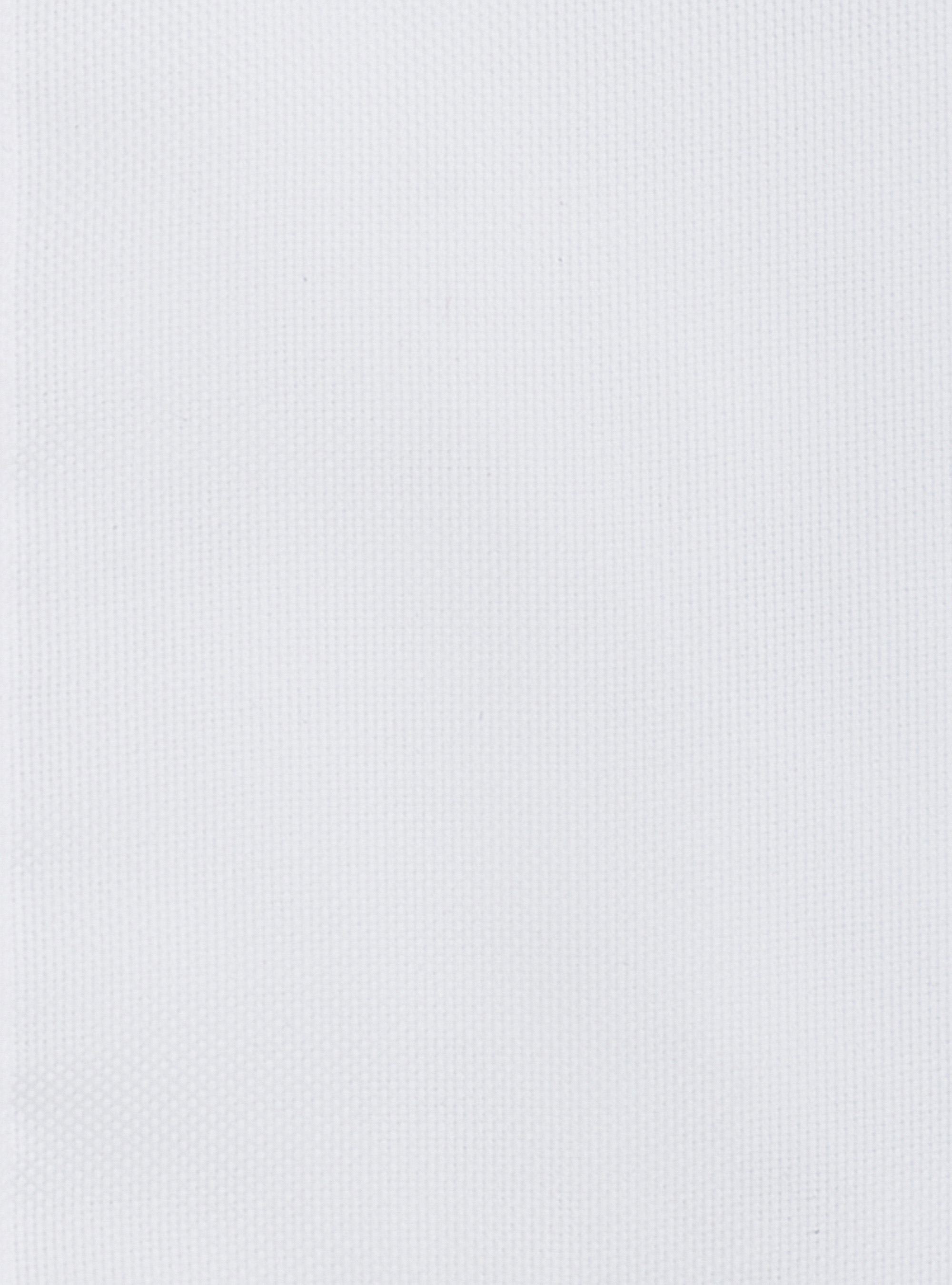 Custom button-down collar shirt in non-iron cotton oxford, WHITE