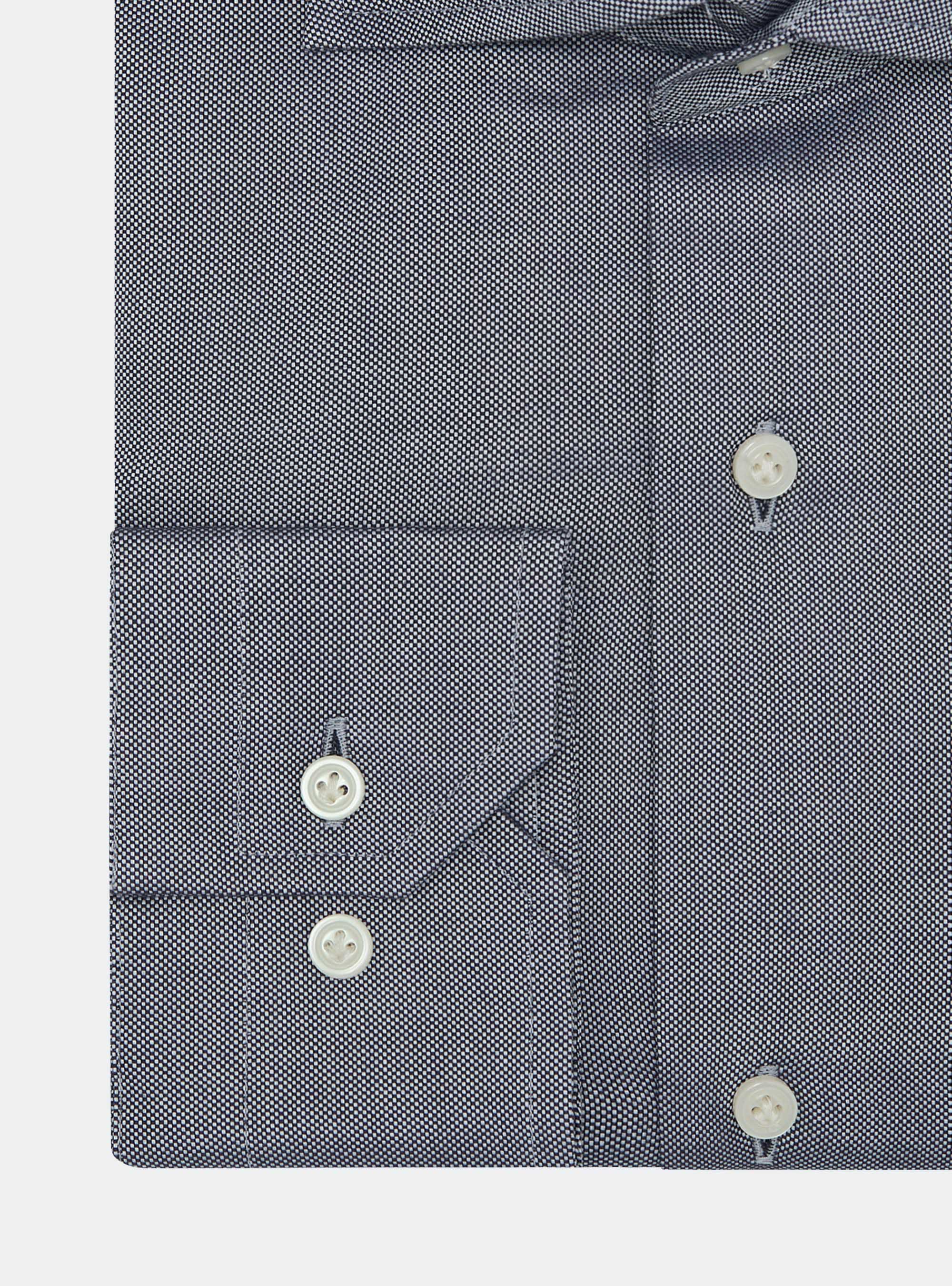Camicia in cotone oxford, BLU NAVY