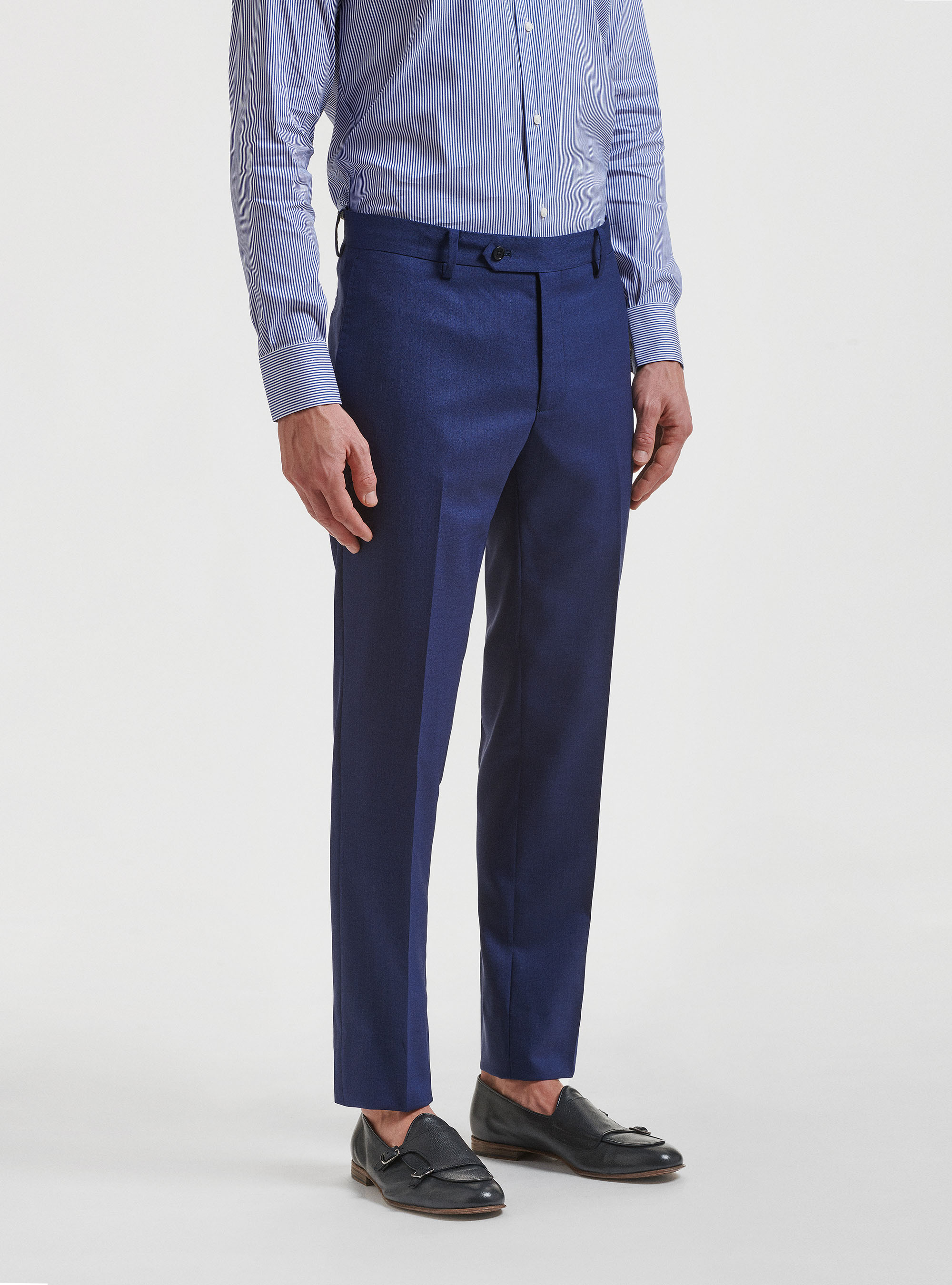 Anzughose aus reiner Wolle Vitale Barberis Canonico, BLUE 0241C