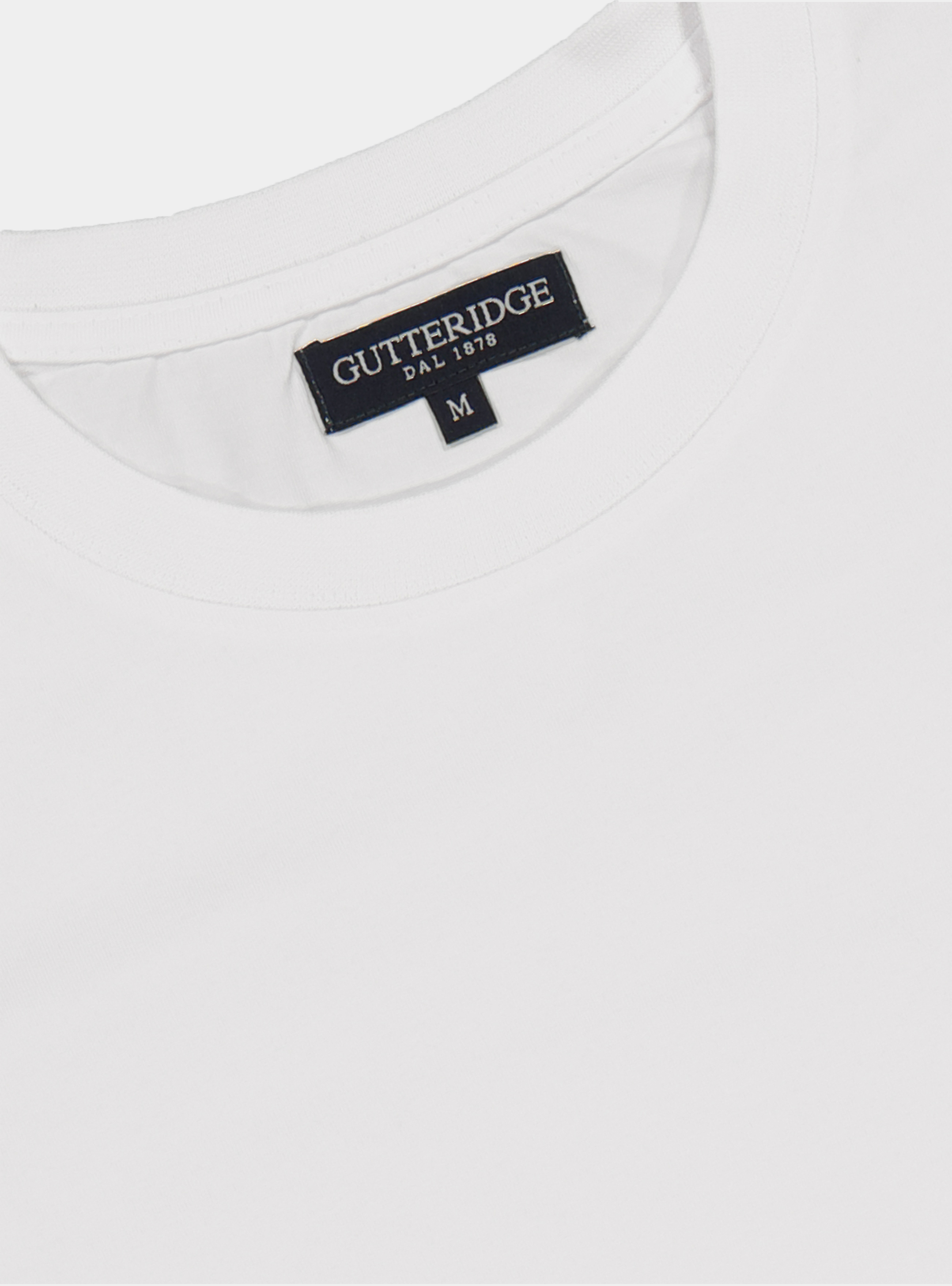 Tshirt in jersey di cotone tinta unita, BIANCO