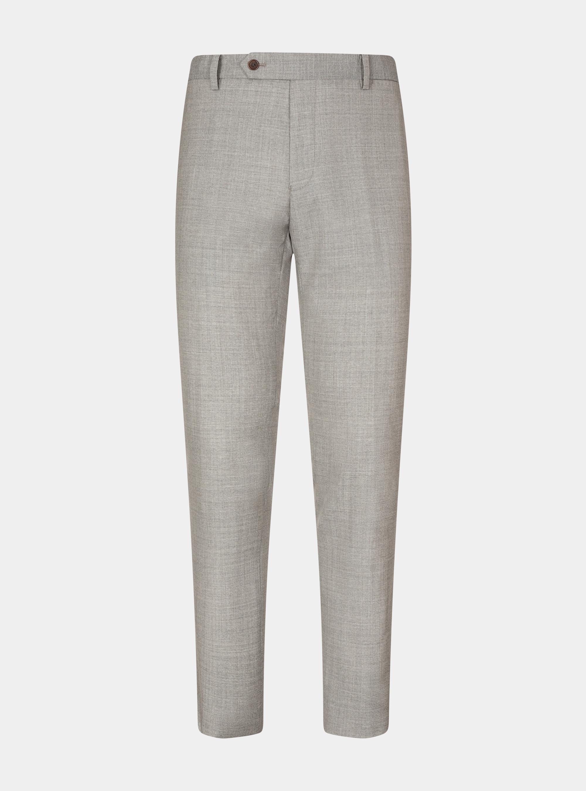 Pantalones de traje de pura lana Vitale Barberis Canonico, CRUDO