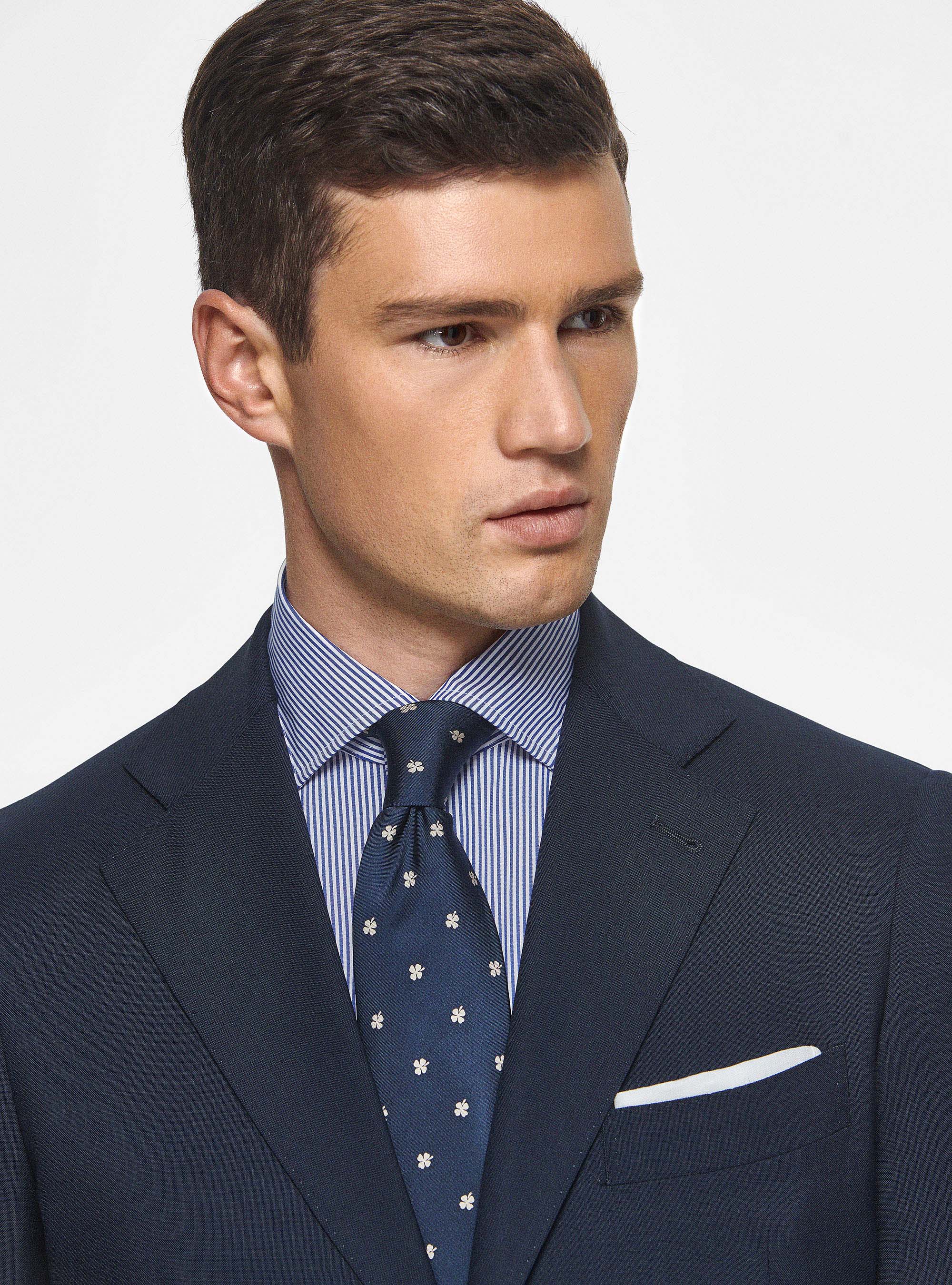 Veste en pure laine Vitale Barberis Canonico, BLEU