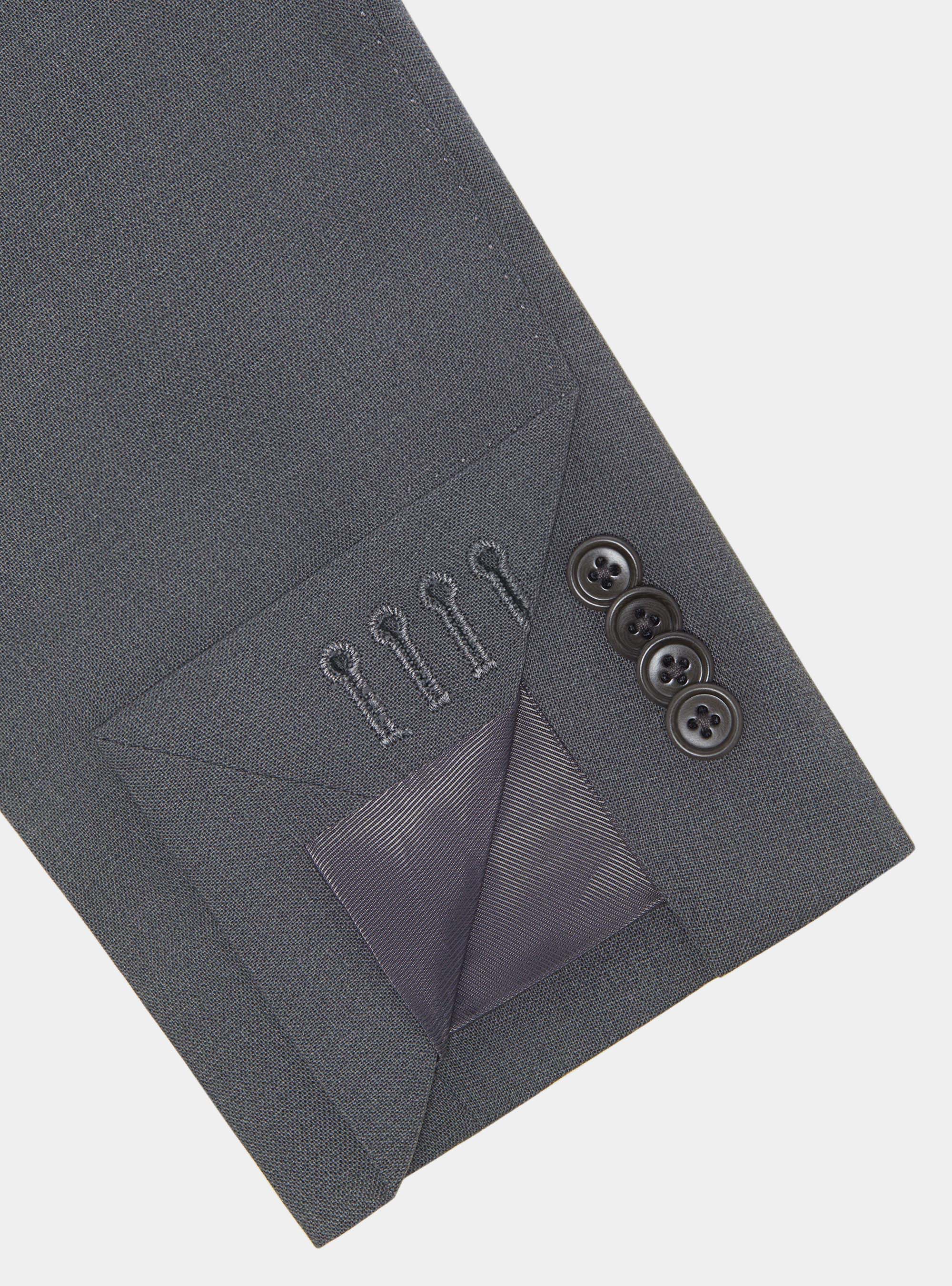 Cerruti pure wool travel suit blazer, GREY