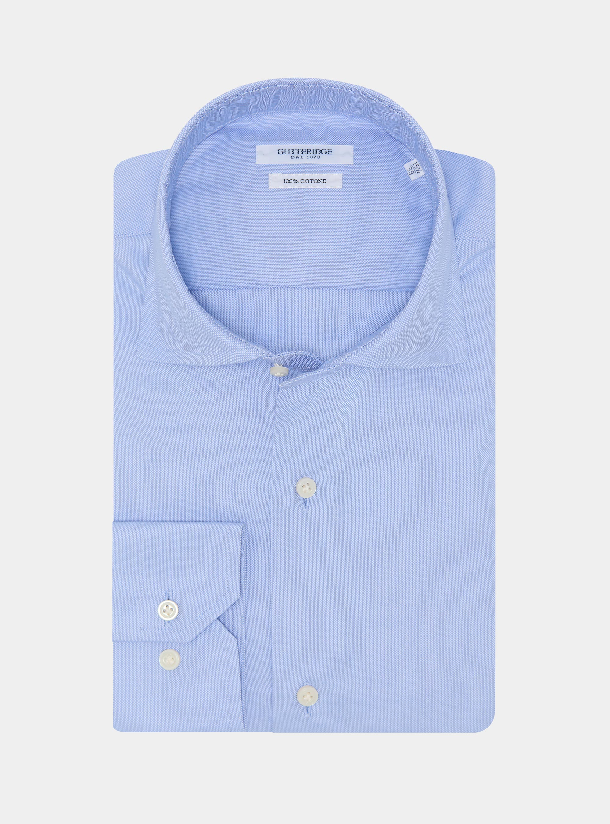 Oxford cotton shirt, LIGHT BLUE