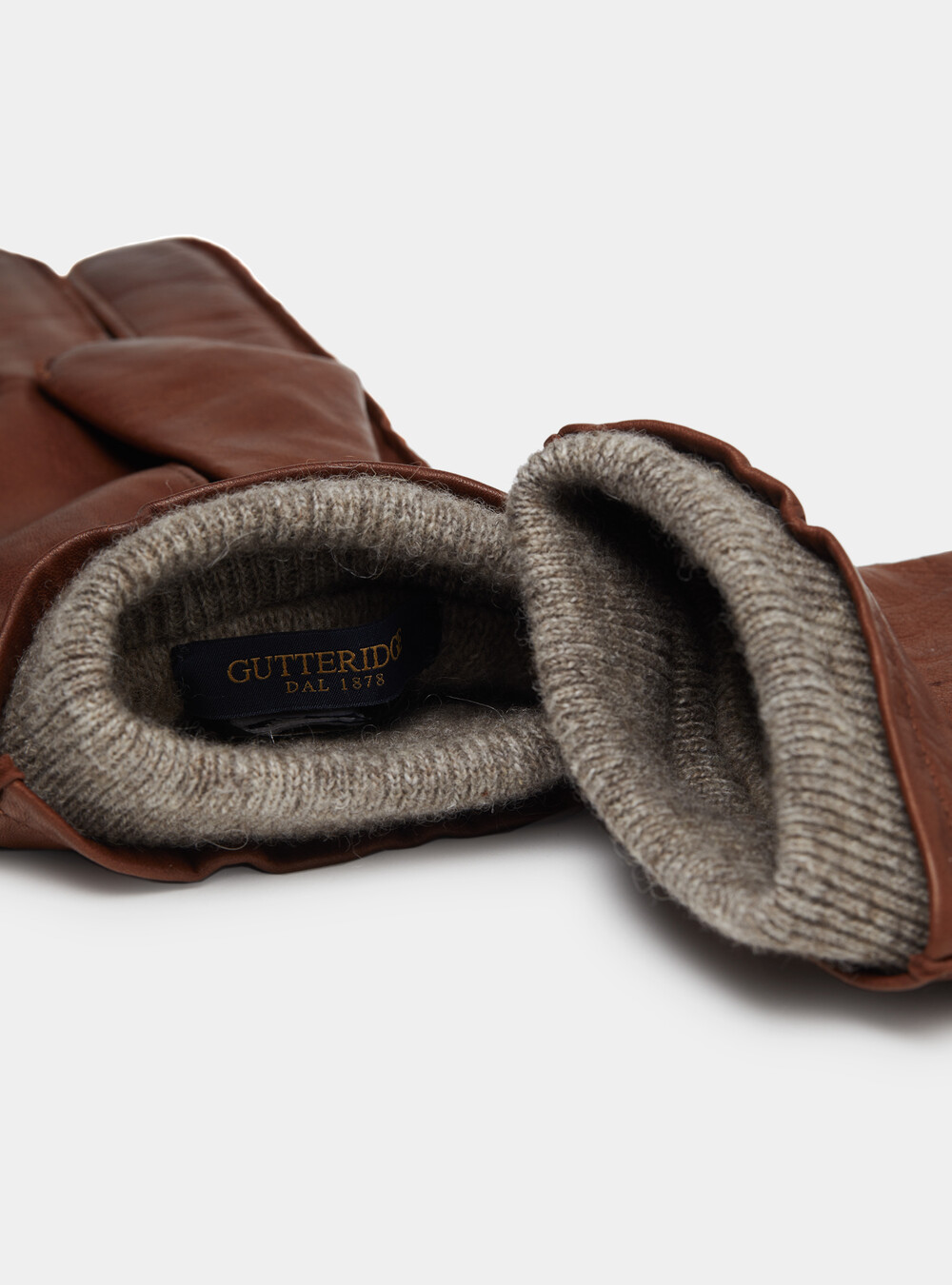Leather gloves, CUOIO 0521C