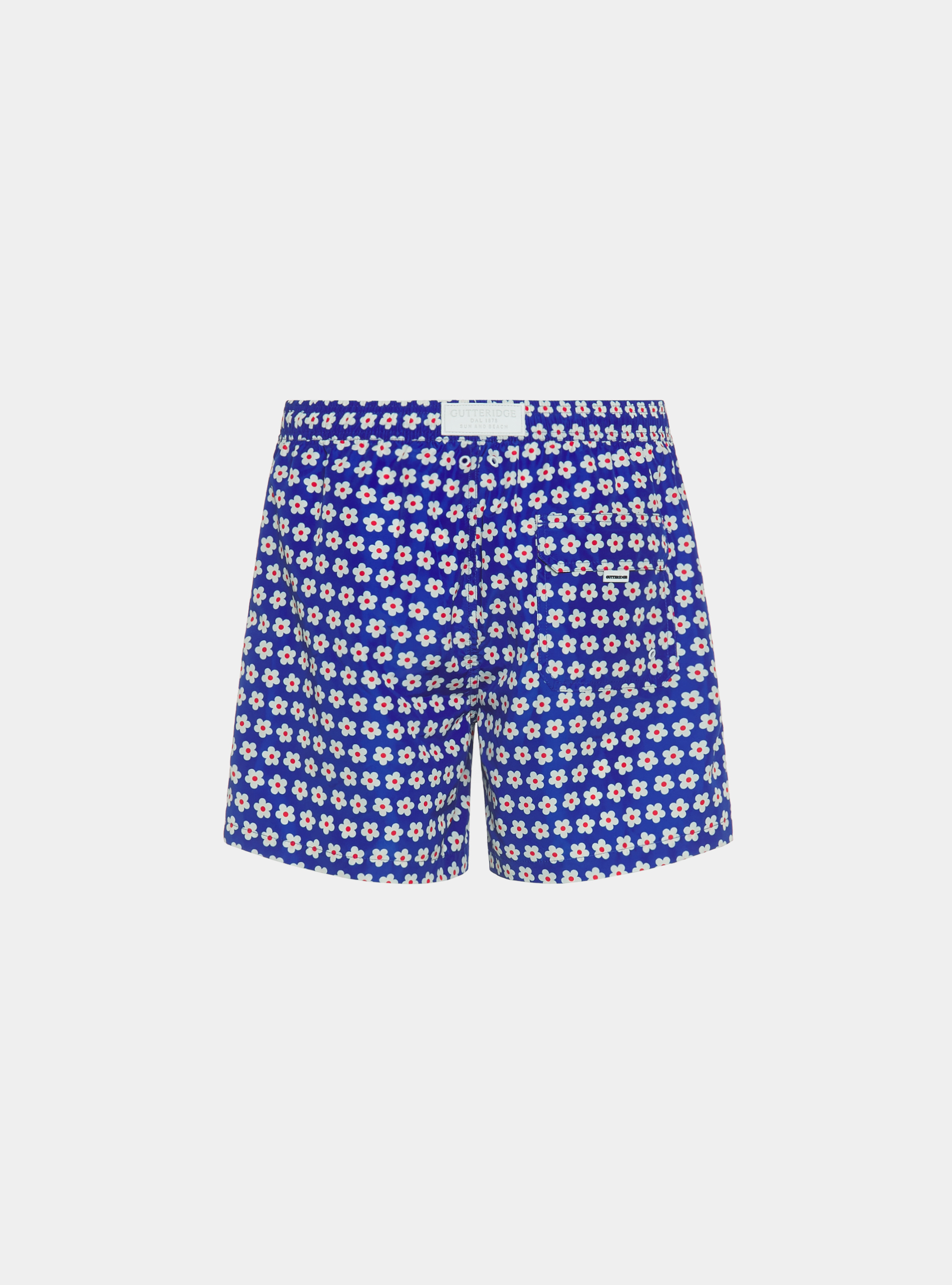 Swimwear with daisies, BLUE