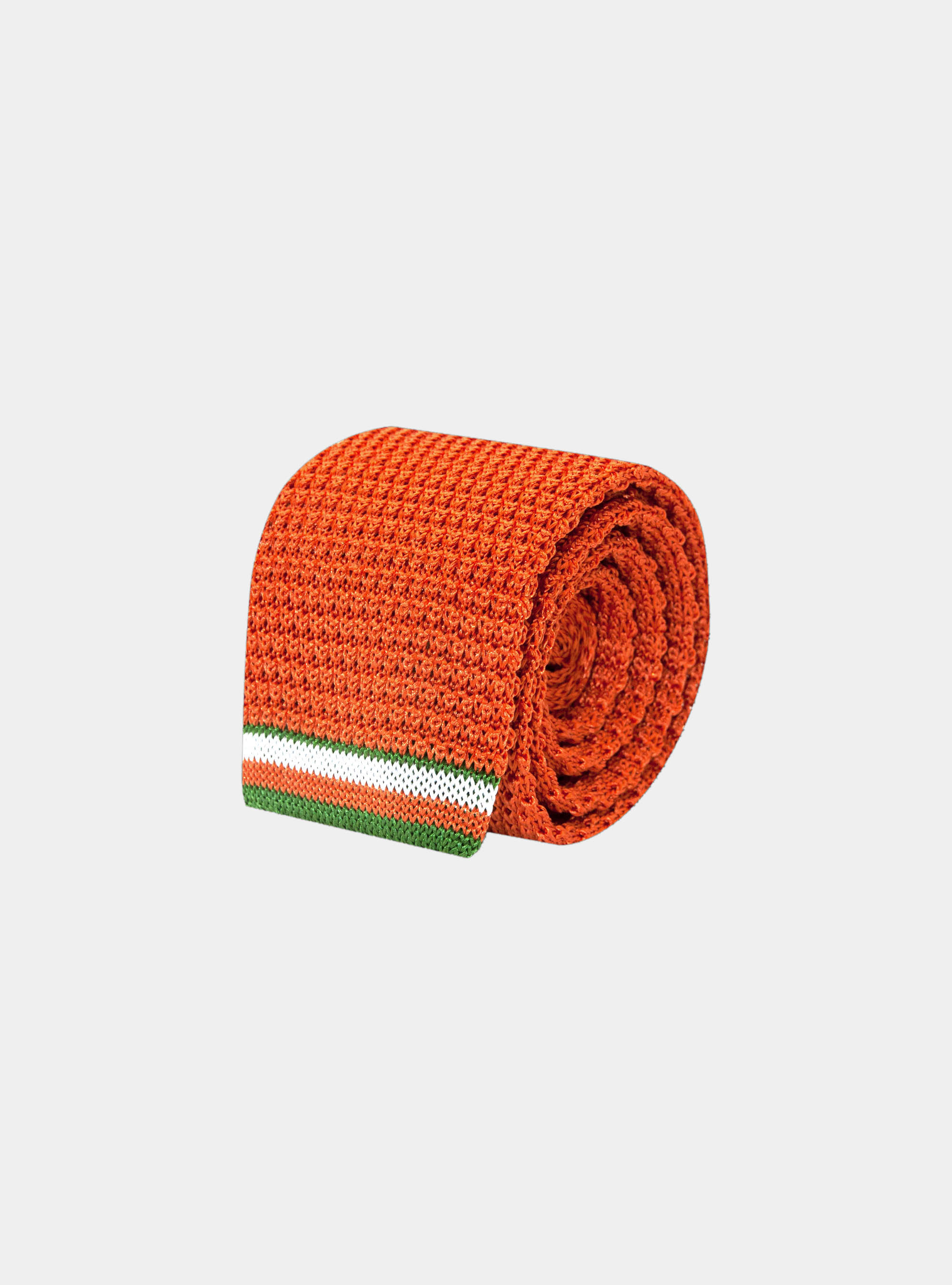 Cravatta in maglia, ARANCIONE FIAMMA