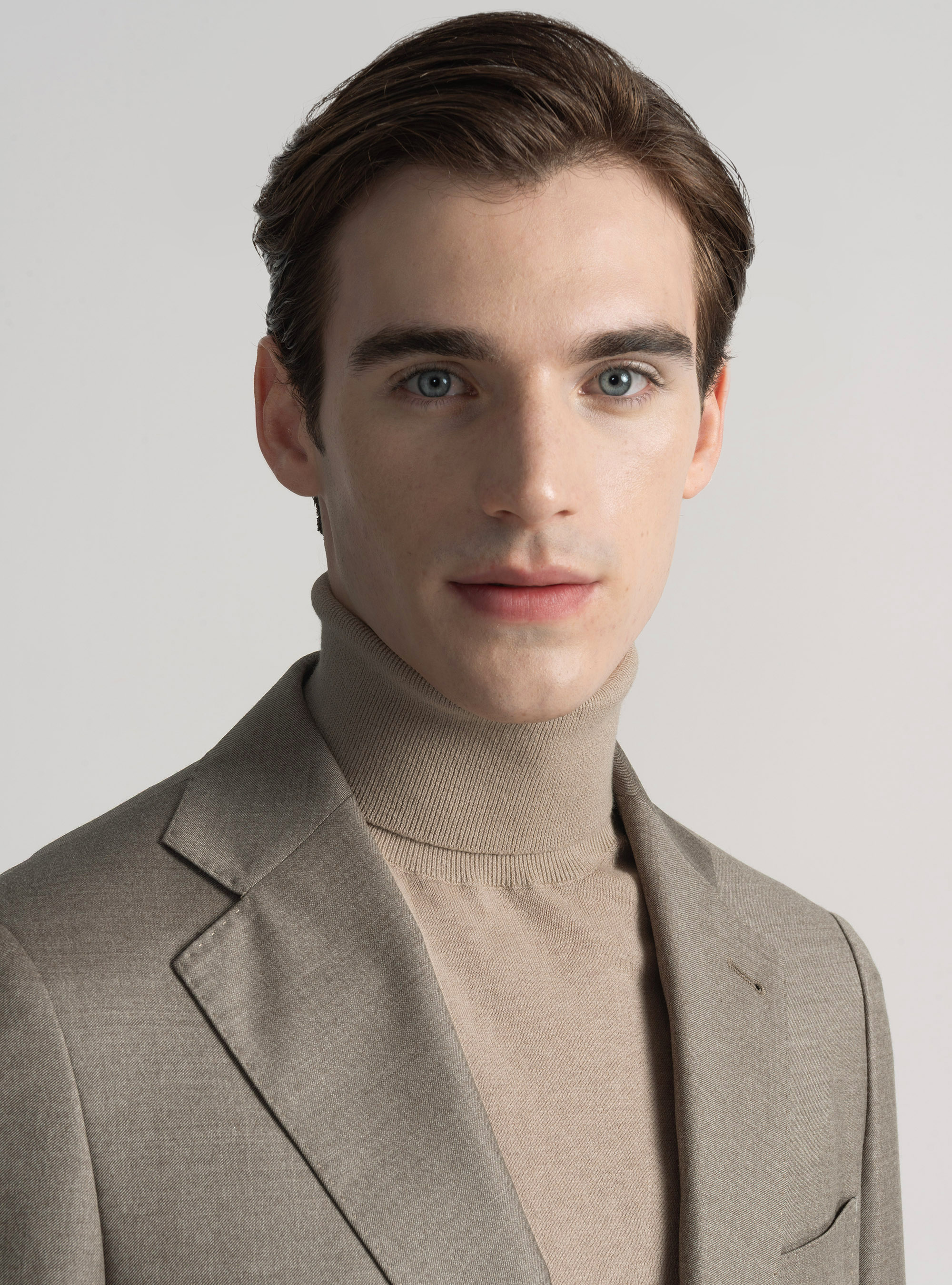 Pure wool suit blazer Vitale Barberis Canonico, SAND