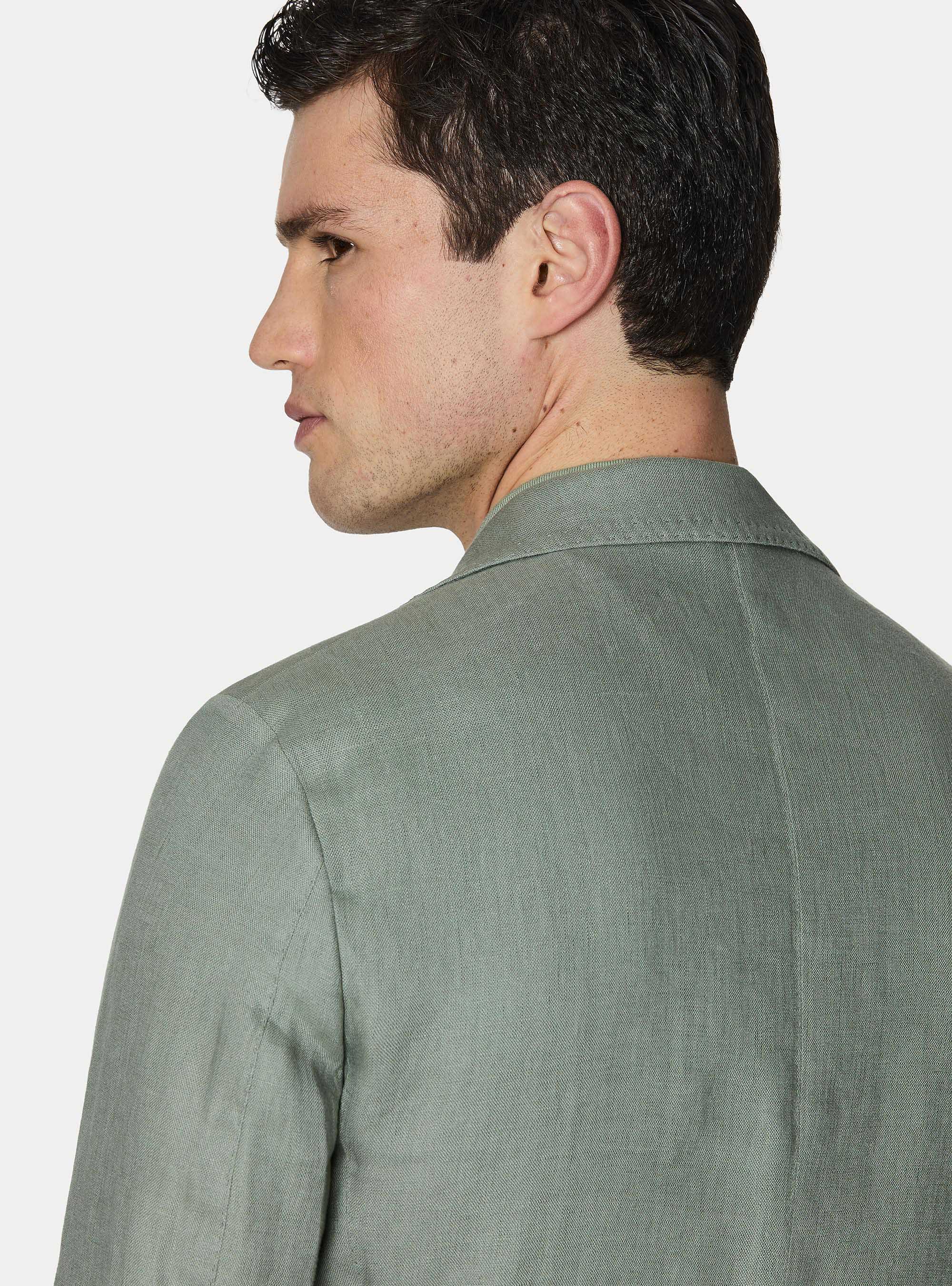 Pure linen suit blazer, SALVIA 0602C