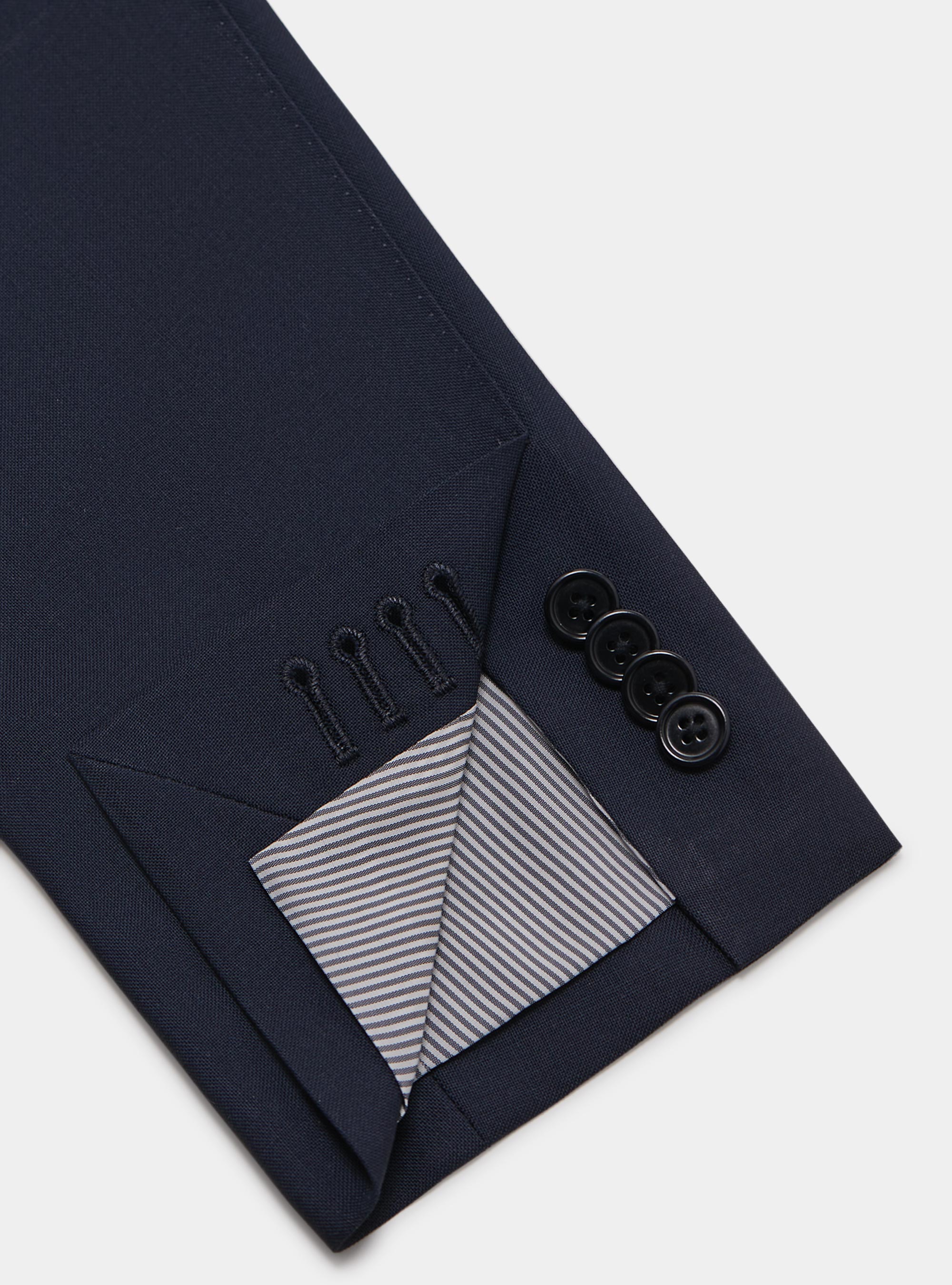 Veste en pure laine Vitale Barberis Canonico, BLEU