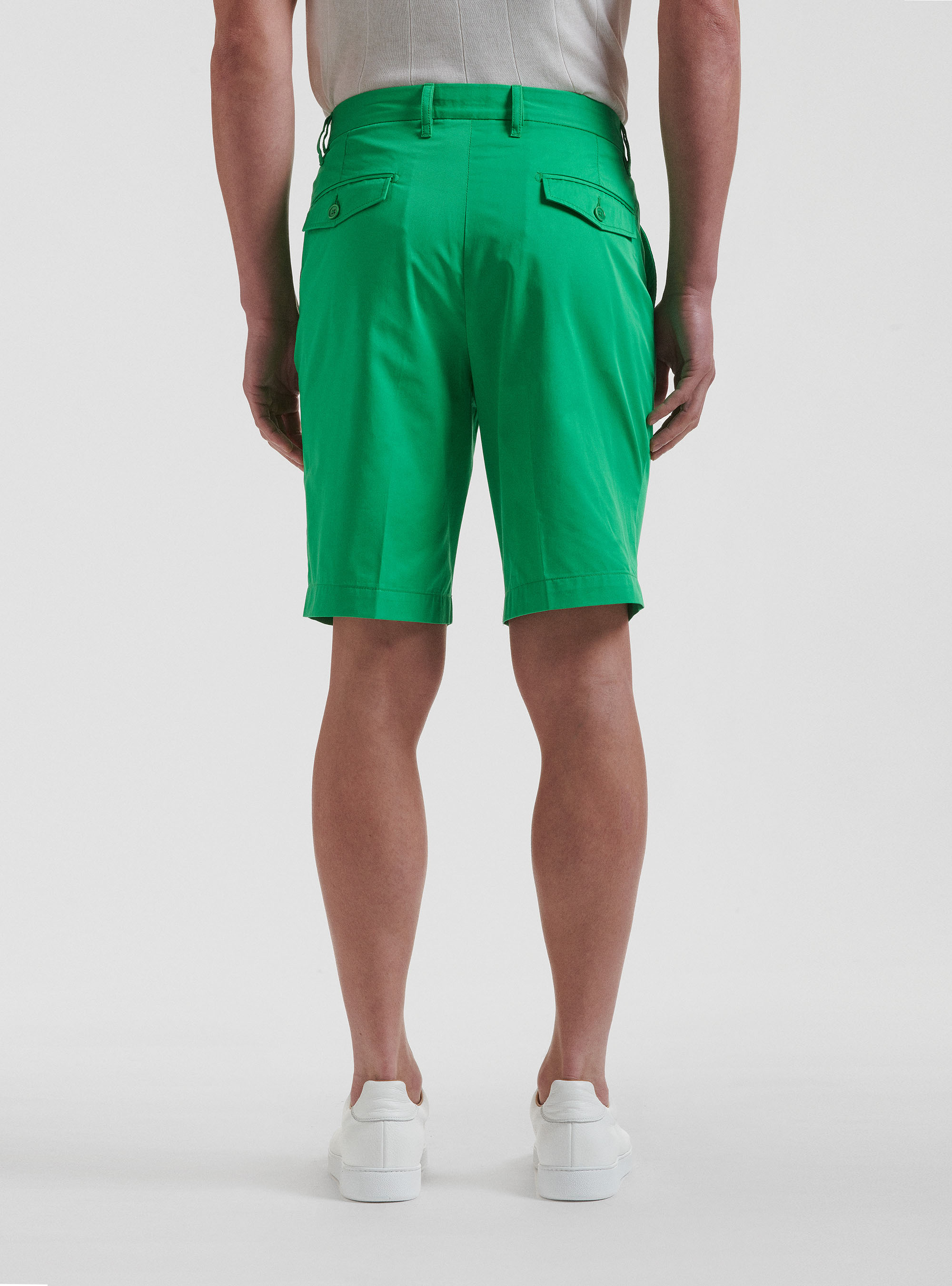 Lightweight twill shorts, VERDE 0653C